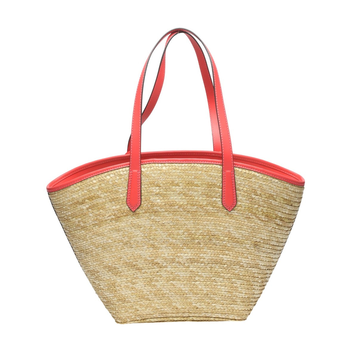 マイケルコース Michael Kors ハンドバッグ
 かごバッグ キンバー 大容量 キャンバス 35T2G7KT71 ピンク 【SS】
 【中古】