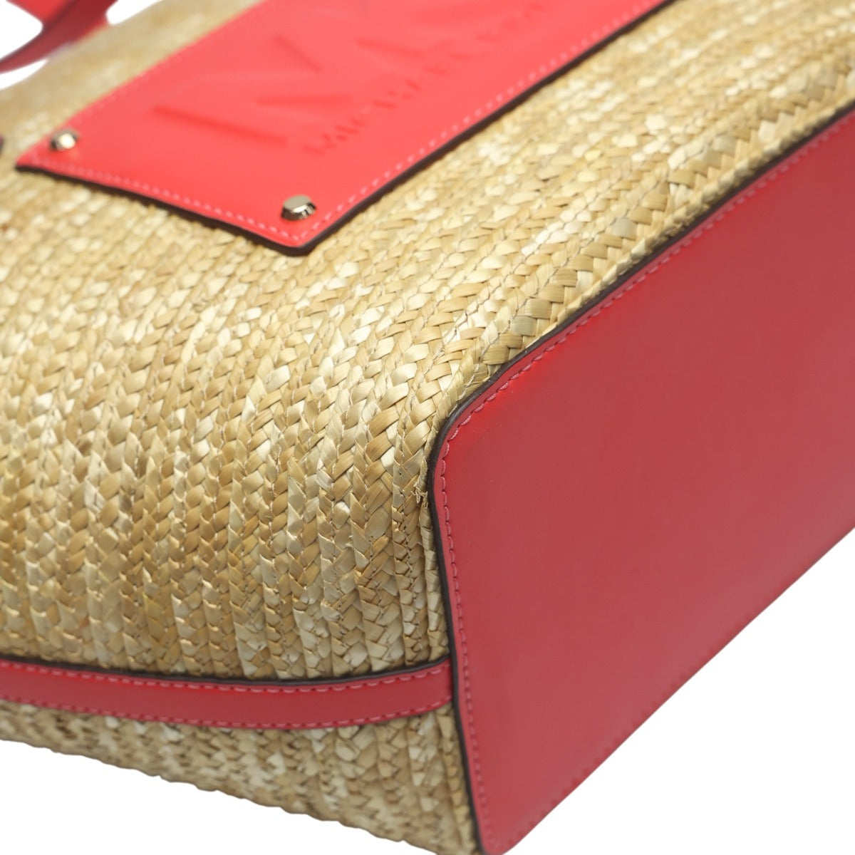 マイケルコース Michael Kors ハンドバッグ
 かごバッグ キンバー 大容量 キャンバス 35T2G7KT71 ピンク 【SS】
 【中古】