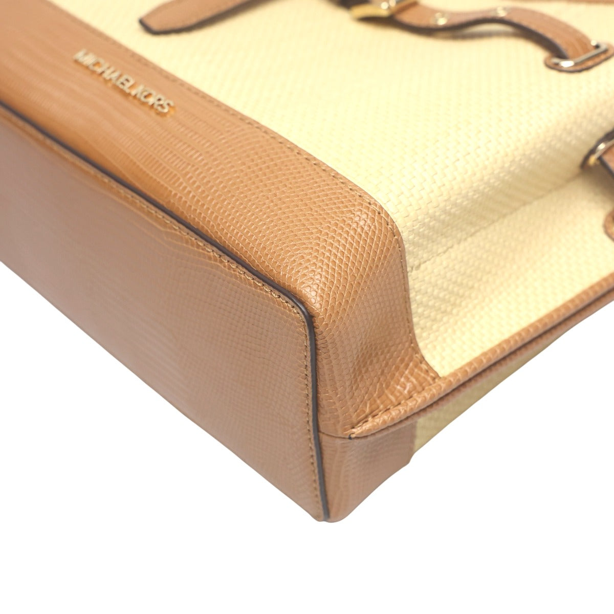 マイケルコース Michael Kors ハンドバッグ
 2WAYバッグ ショルダーバッグ ポリウレタン 35T2GU5S1W1214 ブラウン 【SS】
 【中古】