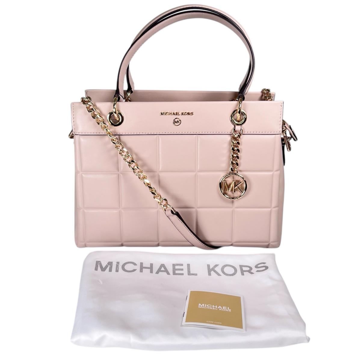 マイケルコース Michael Kors ハンドバッグ
 2WAYバッグ ショルダーバッグ 牛革 ピンクベージュ 【SS】
 【中古】