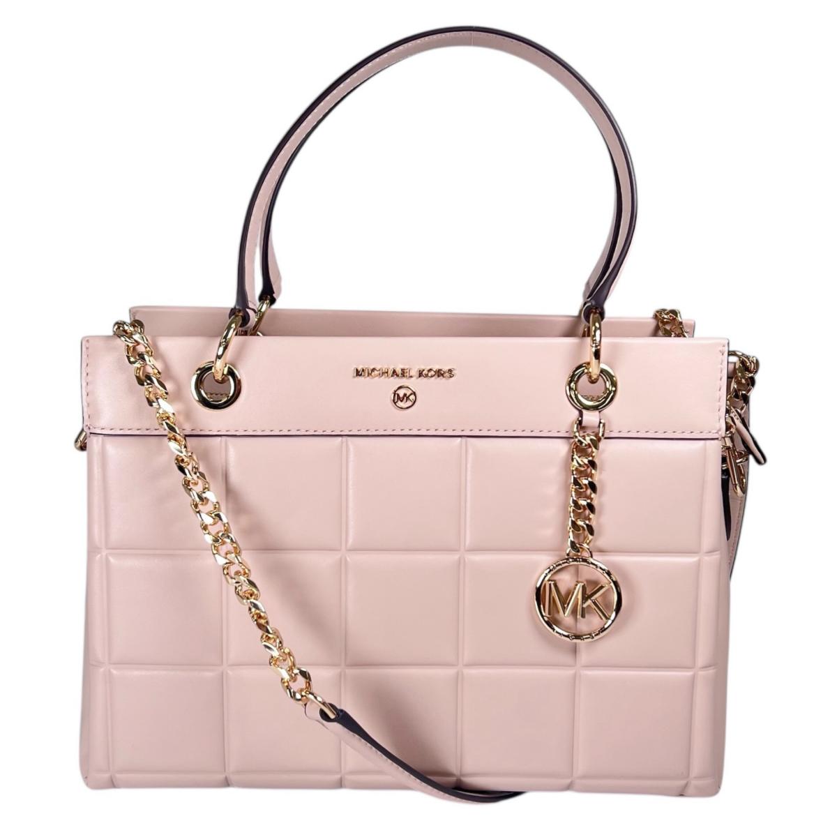 マイケルコース Michael Kors ハンドバッグ
 2WAYバッグ ショルダーバッグ 牛革 ピンクベージュ 【SS】
 【中古】