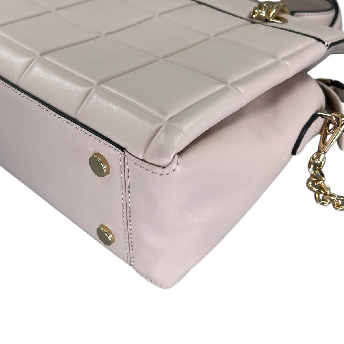 マイケルコース Michael Kors ハンドバッグ
 2WAYバッグ ショルダーバッグ 牛革 ピンクベージュ 【SS】
 【中古】