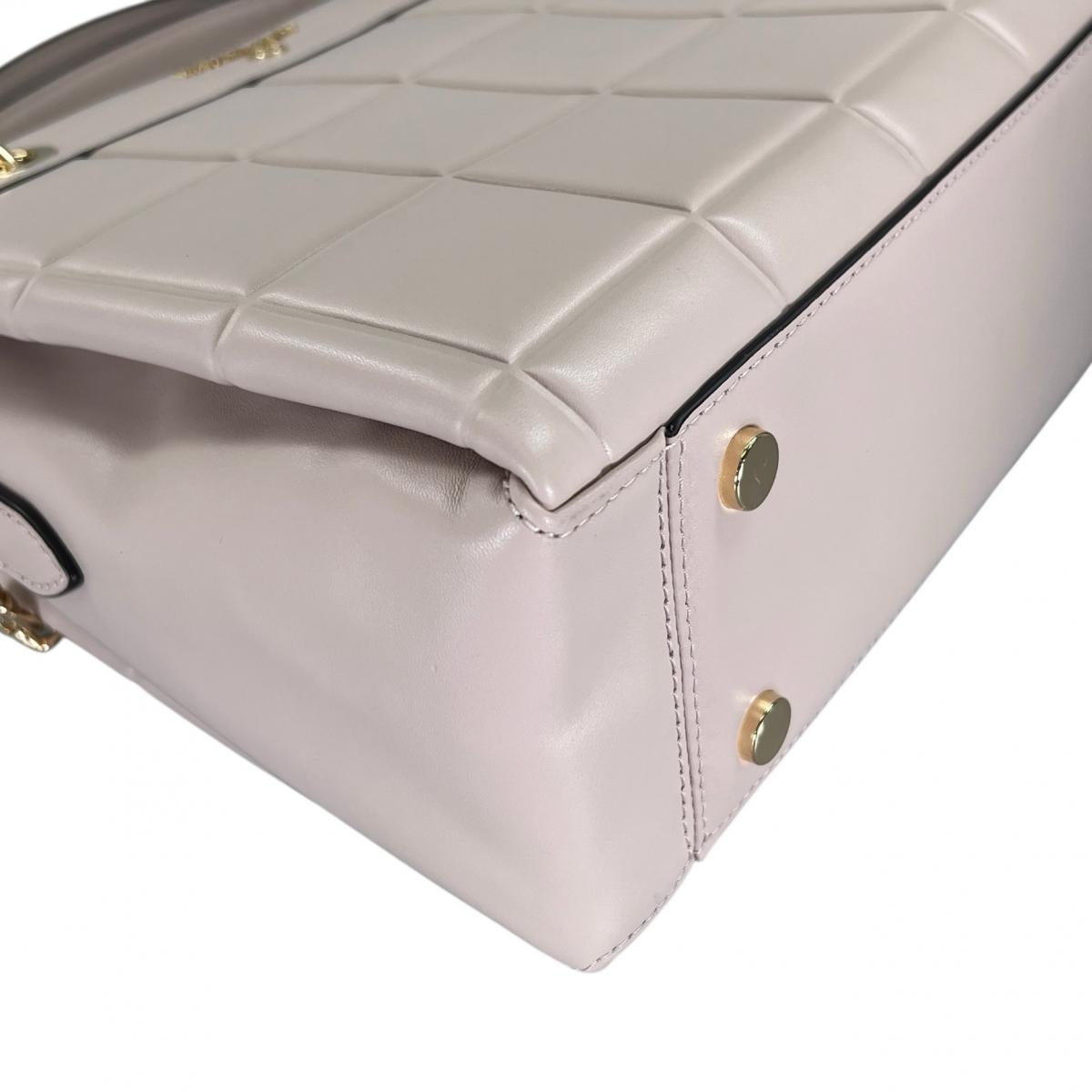 マイケルコース Michael Kors ハンドバッグ
 2WAYバッグ ショルダーバッグ 牛革 ピンクベージュ 【SS】
 【中古】