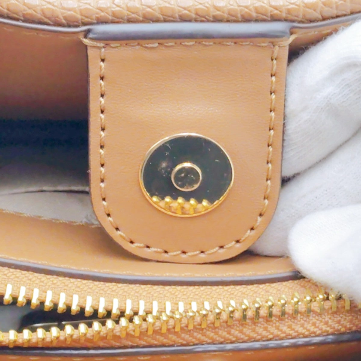 マイケルコース Michael Kors ハンドバッグ
 2WAYバッグ サッチェル ショルダーバッグ ポリウレタン 35T2GU5S1W1214 ブラウン 【SS】
 【中古】