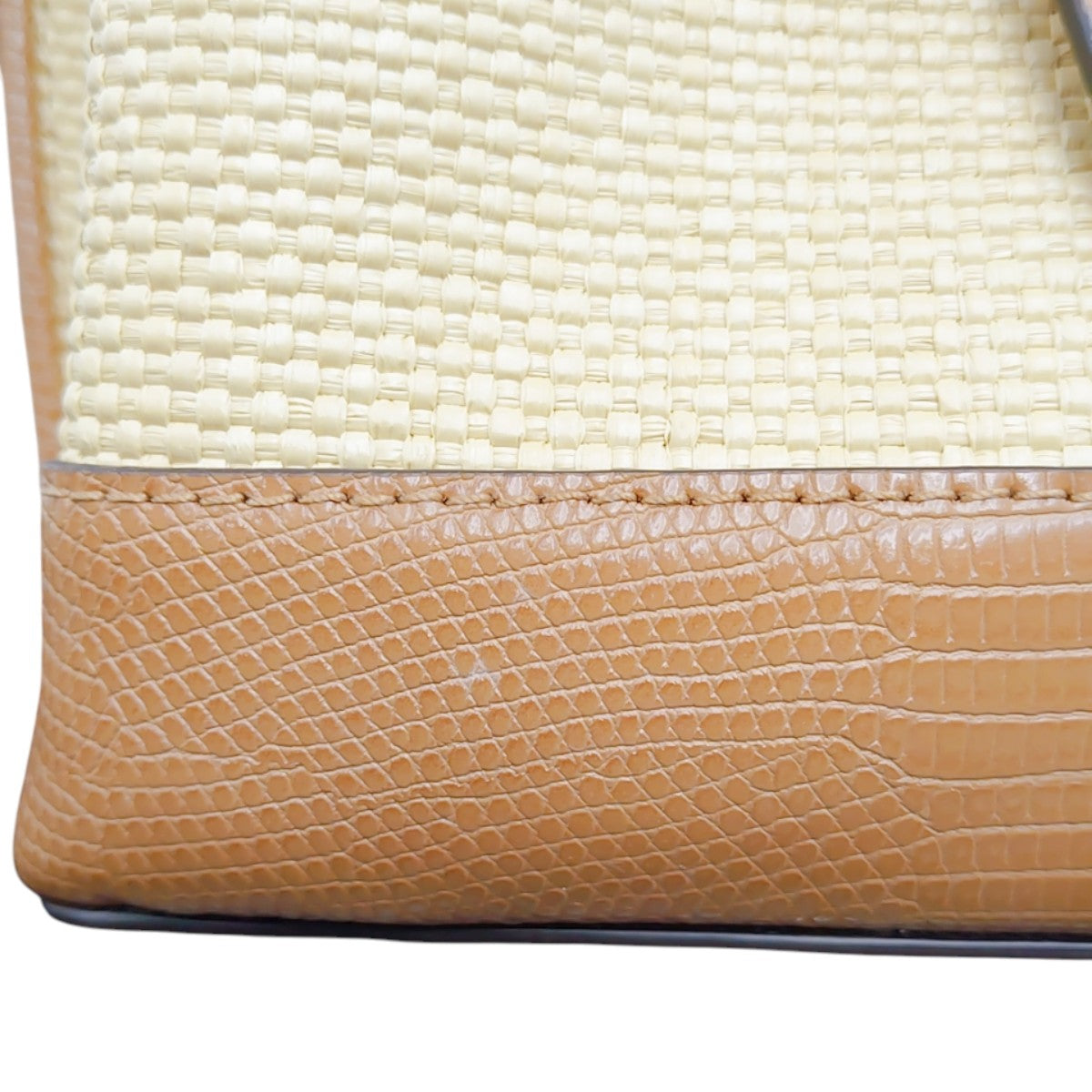 マイケルコース Michael Kors ハンドバッグ
 2WAYバッグ サッチェル ショルダーバッグ ポリウレタン 35T2GU5S1W1214 ブラウン 【SS】
 【中古】