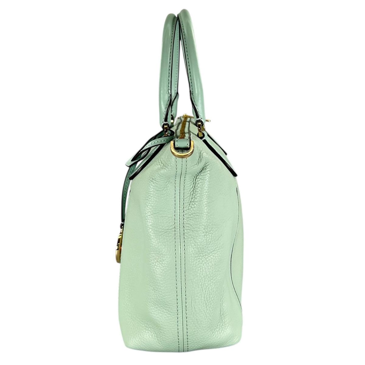 マイケルコース Michael Kors ハンドバッグ
 2WAYバッグ サッチェル ショルダーバッグ 牛革 35S0GYZS3L ライトグリーン 【SS】
 【中古】