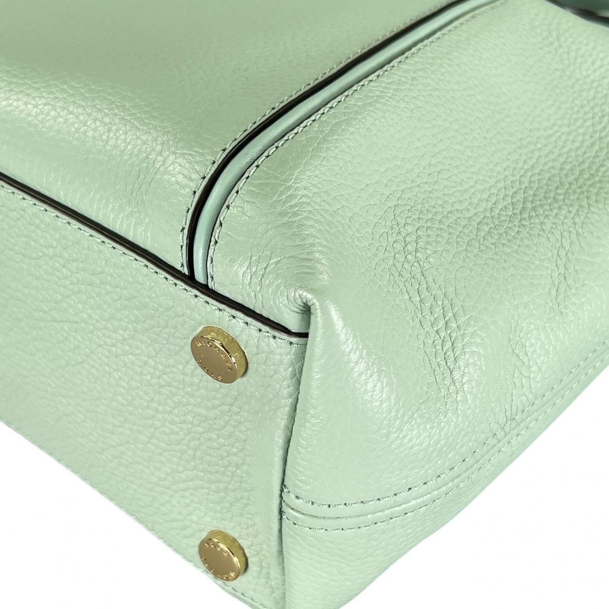 マイケルコース Michael Kors ハンドバッグ
 2WAYバッグ サッチェル ショルダーバッグ 牛革 35S0GYZS3L ライトグリーン 【SS】
 【中古】