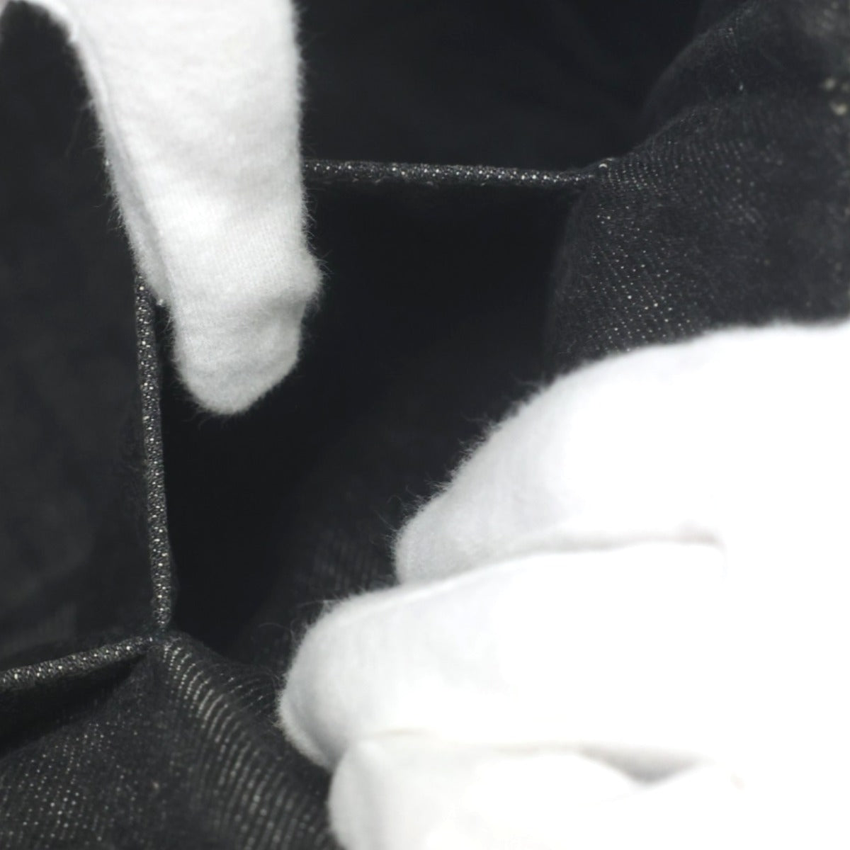 プラダ PRADA トートバッグ
 2WAYバッグ デニム カナパ デニム B2439G ブラック 【SS】
 【中古】