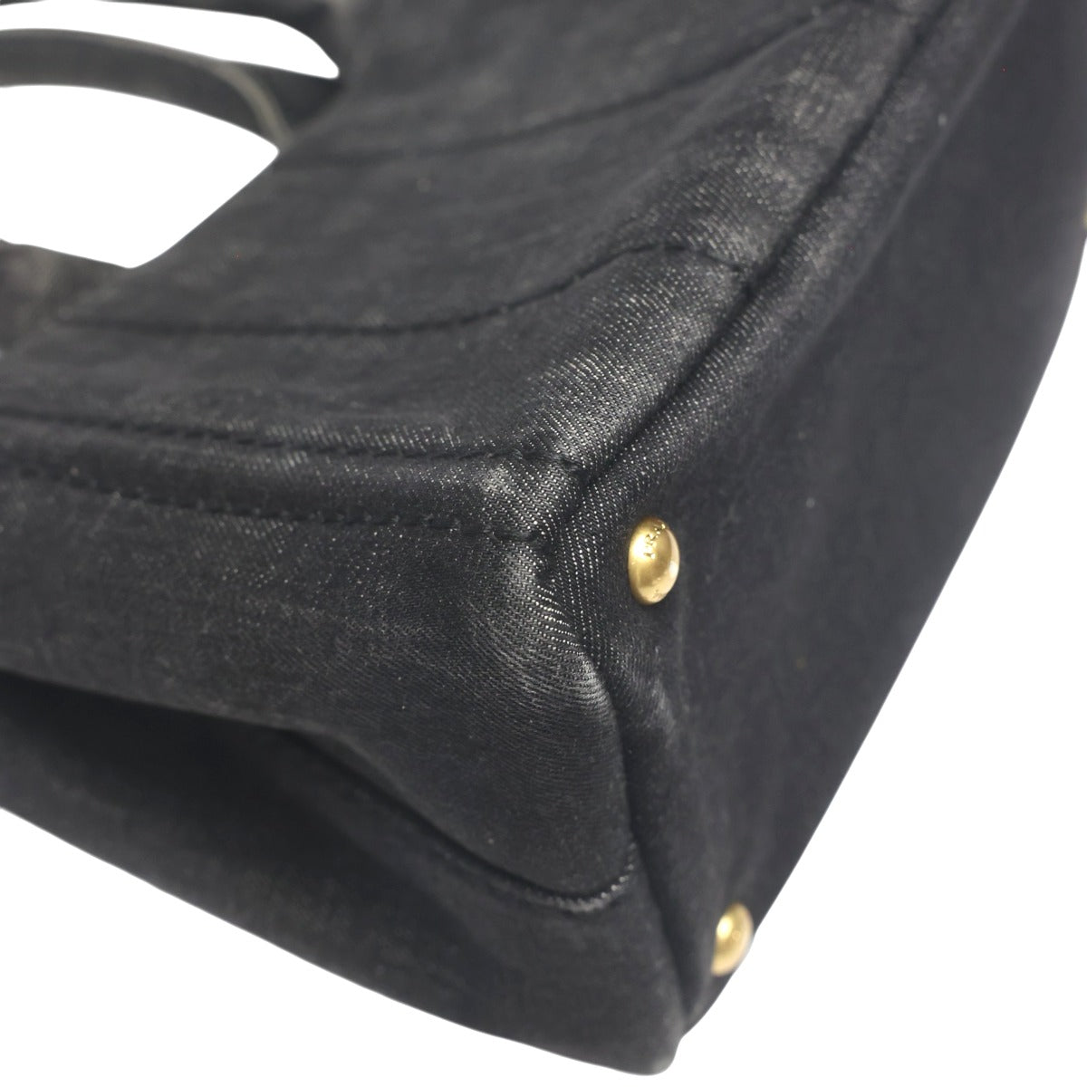 プラダ PRADA トートバッグ
 2WAYバッグ デニム カナパ デニム B2439G ブラック 【SS】
 【中古】