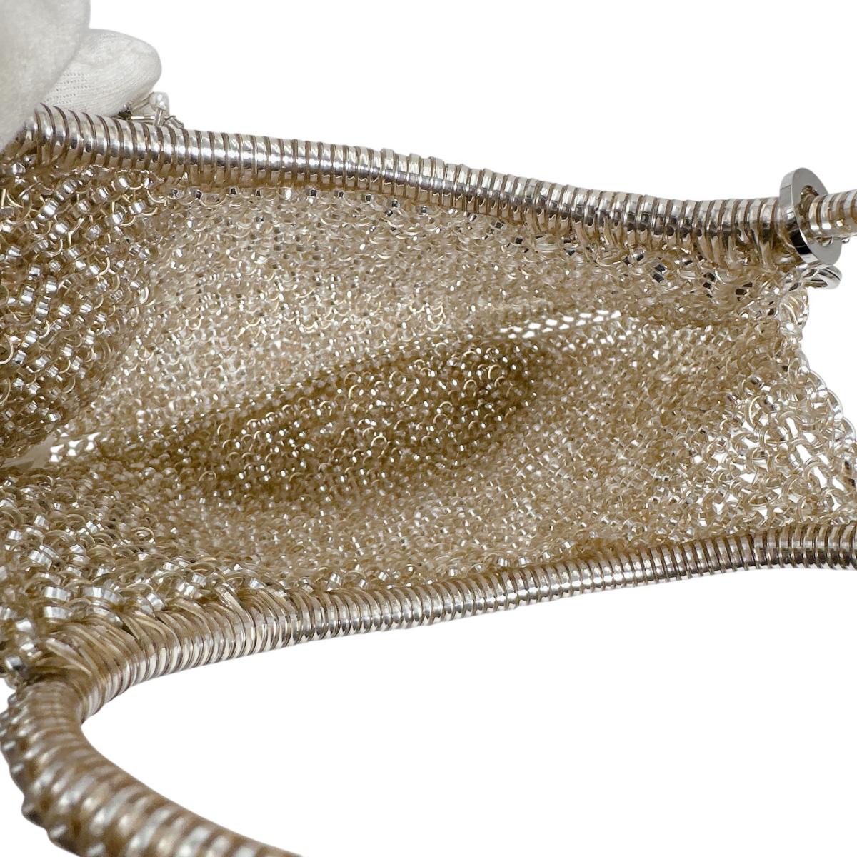 アンテプリマ ANTEPRIMA ハンドバッグ
 ワイヤーバッグ パーティー ミニバッグ ワイヤー ベージュ 【SS】
 【中古】