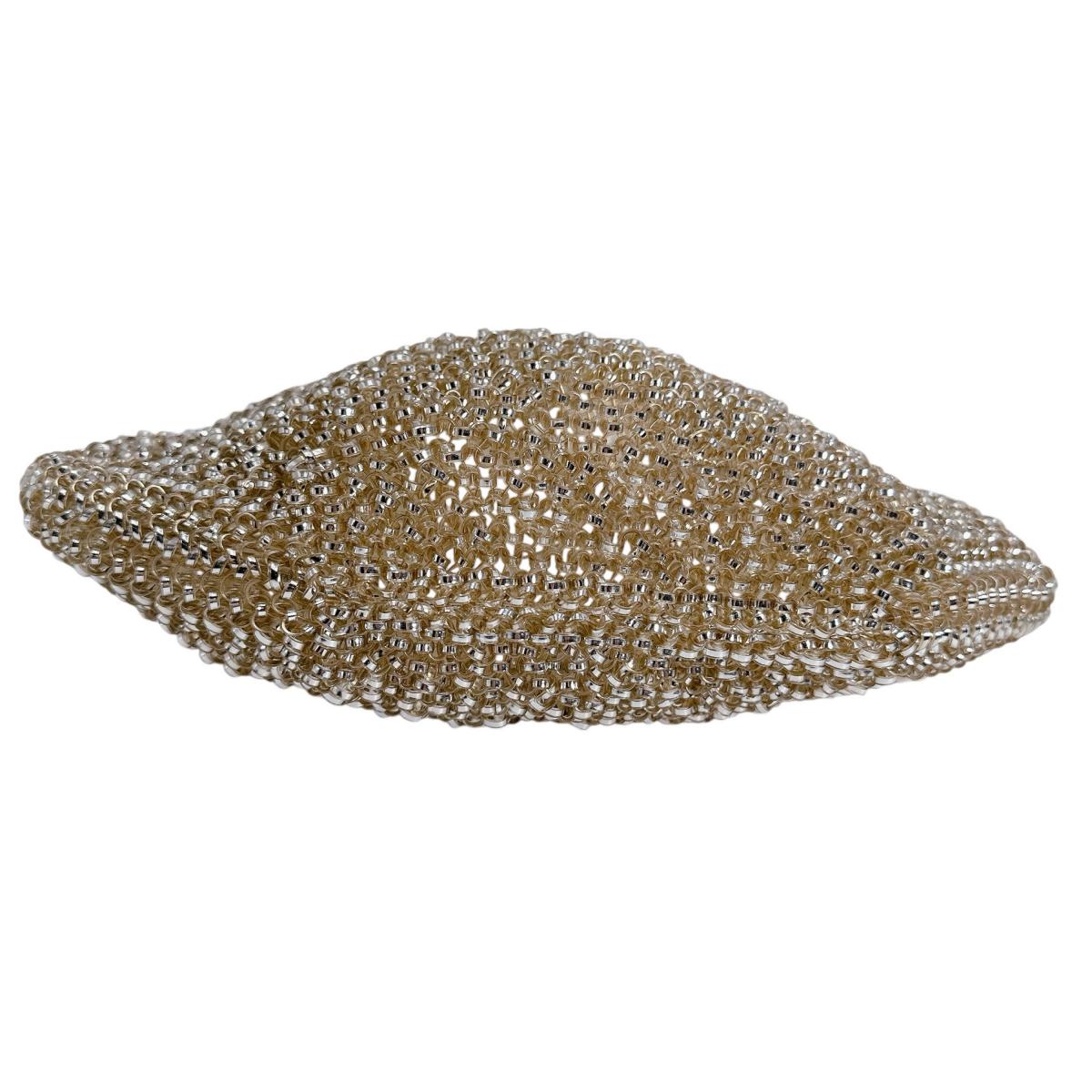 アンテプリマ ANTEPRIMA ハンドバッグ
 ワイヤーバッグ パーティー ミニバッグ ワイヤー ベージュ 【SS】
 【中古】