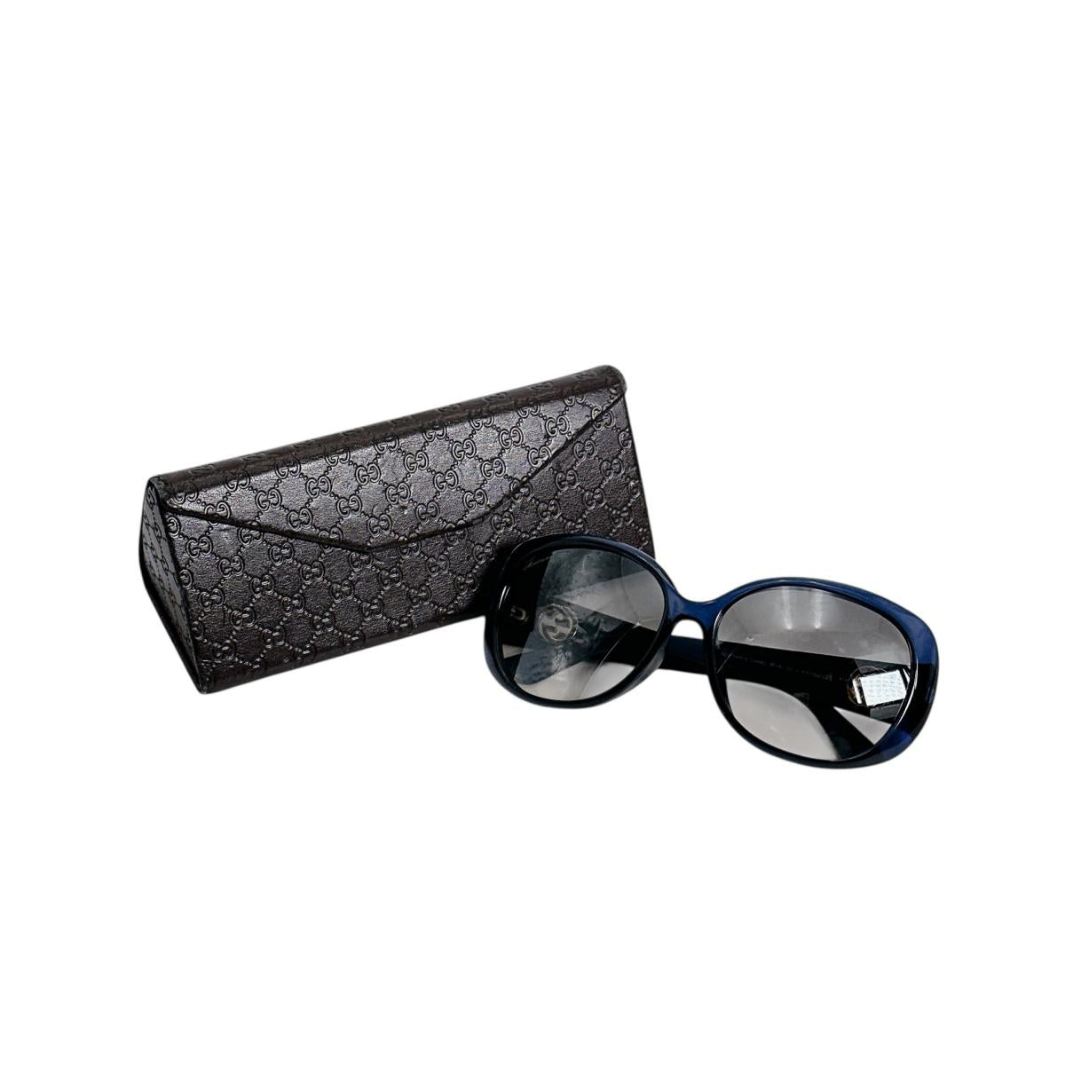 グッチ GUCCI サングラス
 サングラス 58□16 135 RHX10A8P4N プラスチック GG3794/F/S ブルー 【SS】
 【中古】