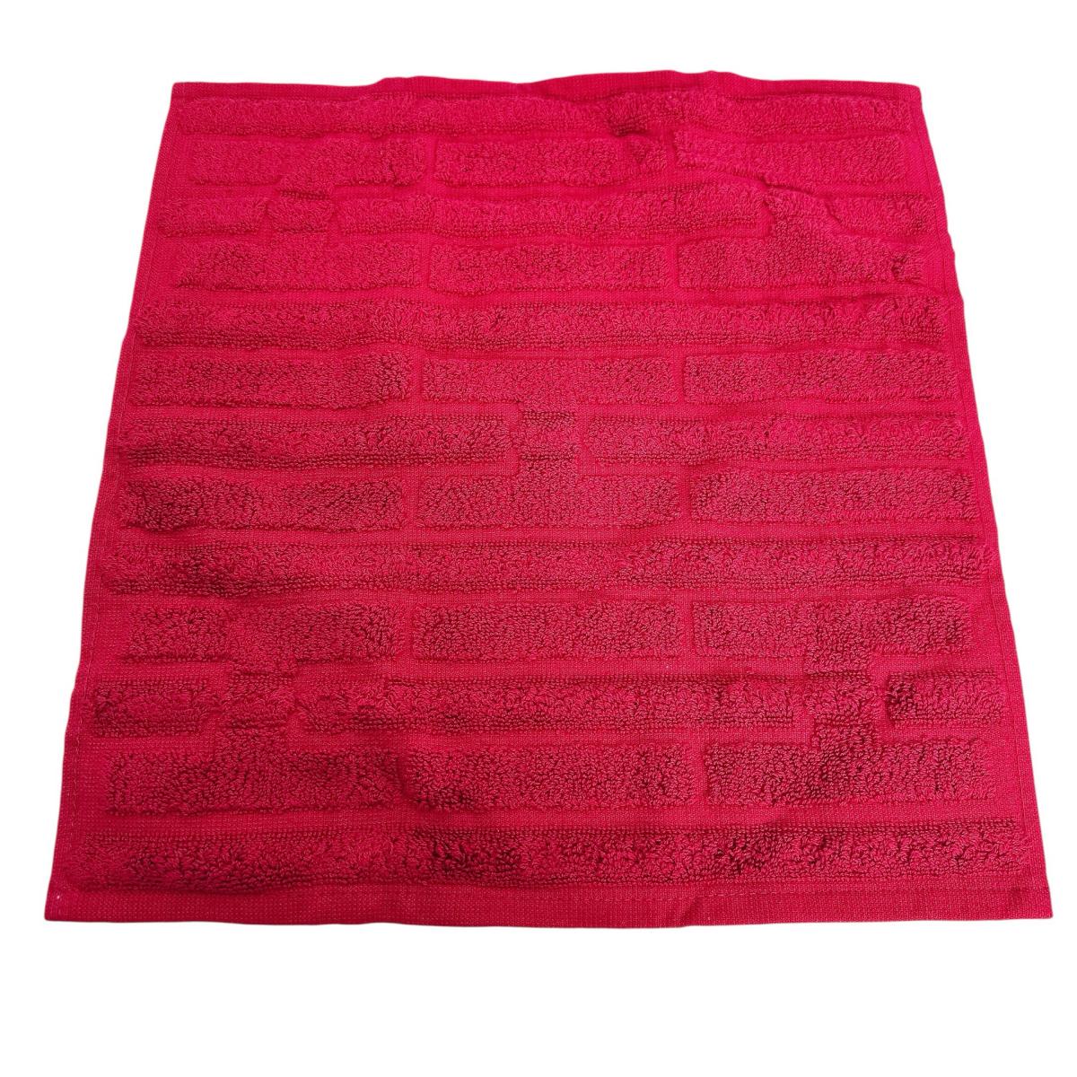 エルメス HERMES タオル
 ハンドタオル コットン レッド 【SS】
 【中古】