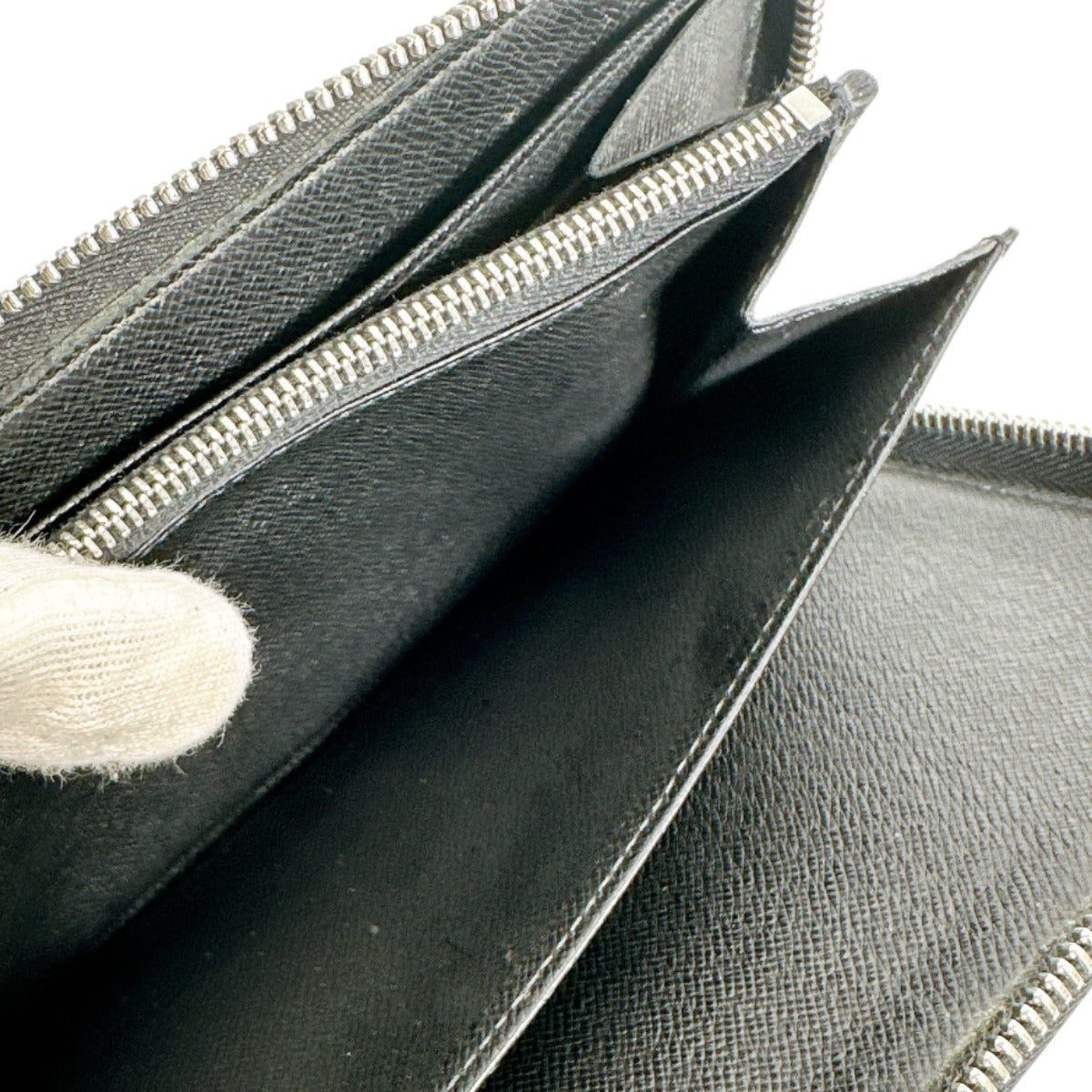 ルイヴィトン LOUIS VUITTON 長財布
 財布 ダミエ ジッピー オーガナイザーNM ダミエグラフィットキャンバス N60111 ダミエ・グラフィット LV
 【SS】
 【中古】