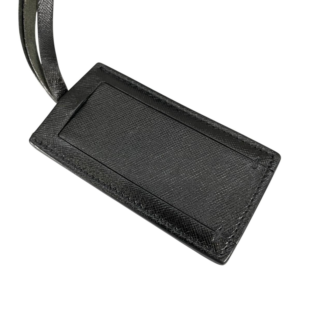 プラダ PRADA ショルダーバッグ
 ビジネスバッグ ブリーフケース トライアングルロゴ ナイロン ブラック 【SS】
 【中古】