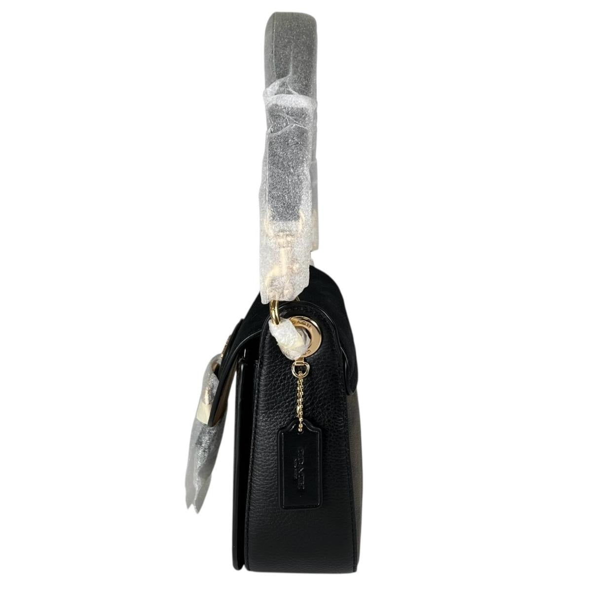 コーチ COACH ショルダーバッグ
 2Wayバッグ シグネチャー クリオ キャンバス C7966 ブラウン 【SS】
 【中古】