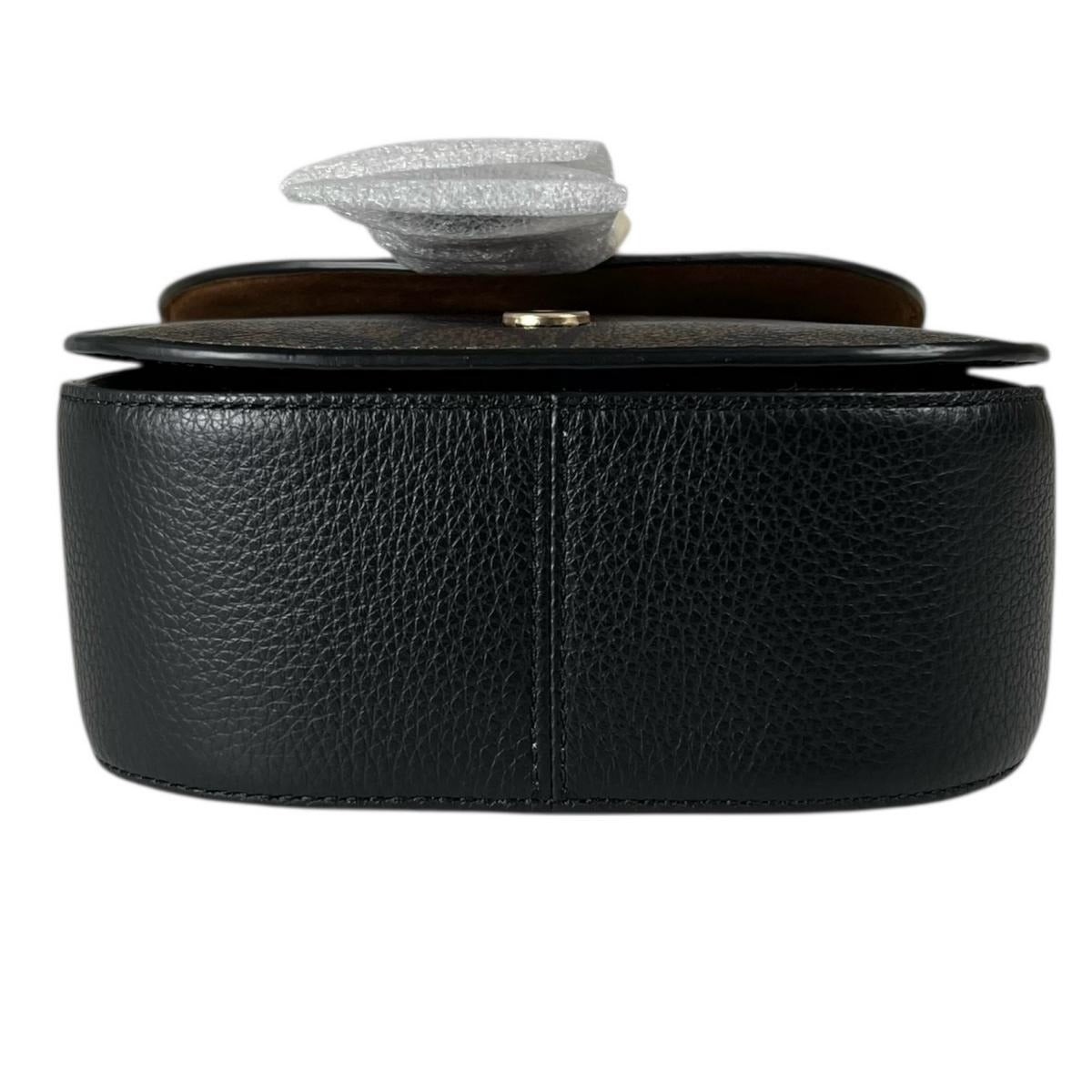 コーチ COACH ショルダーバッグ
 2Wayバッグ シグネチャー クリオ キャンバス C7966 ブラウン 【SS】
 【中古】