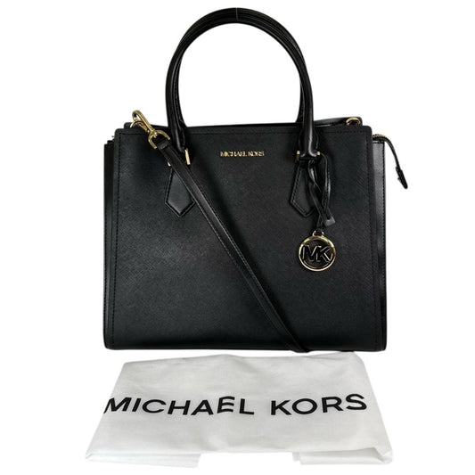 マイケルコース Michael Kors ハンドバッグ
 2WAYバッグ サッチェル ショルダーバッグ レザー 35T0GWXS3L ブラック 【SS】
 【中古】