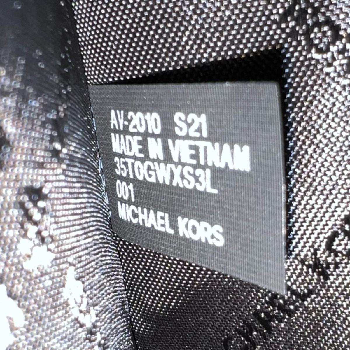 マイケルコース Michael Kors ハンドバッグ
 2WAYバッグ サッチェル ショルダーバッグ レザー 35T0GWXS3L ブラック 【SS】
 【中古】