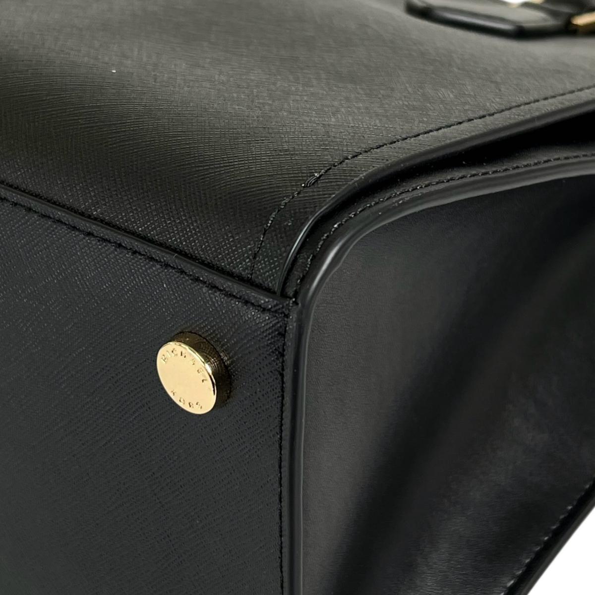 マイケルコース Michael Kors ハンドバッグ
 2WAYバッグ サッチェル ショルダーバッグ レザー 35T0GWXS3L ブラック 【SS】
 【中古】