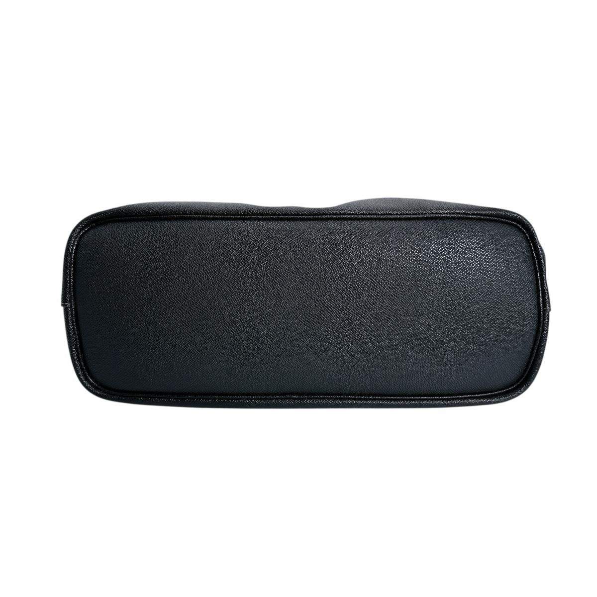 コーチ COACH トートバッグ
 クロスグレイン ギャラリートート レザー CH285 ブラック 【SS】
 【中古】