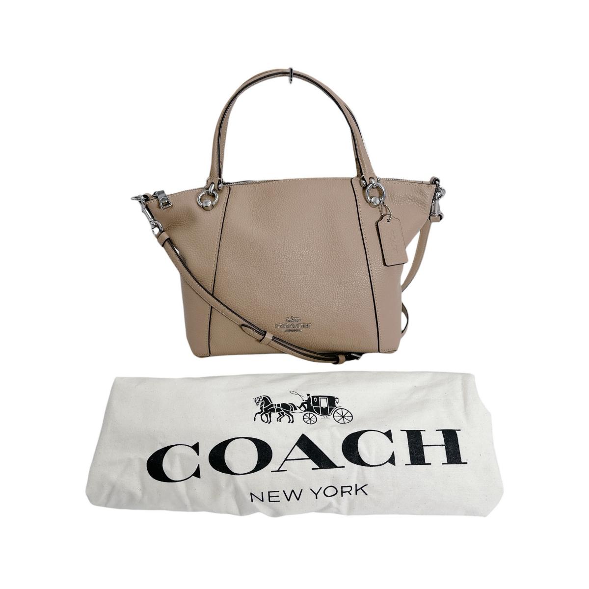 コーチ COACH ハンドバッグ
 2WAYバッグ サッチェル ケイシー レザー C6229 ベージュ 【SS】
 【中古】