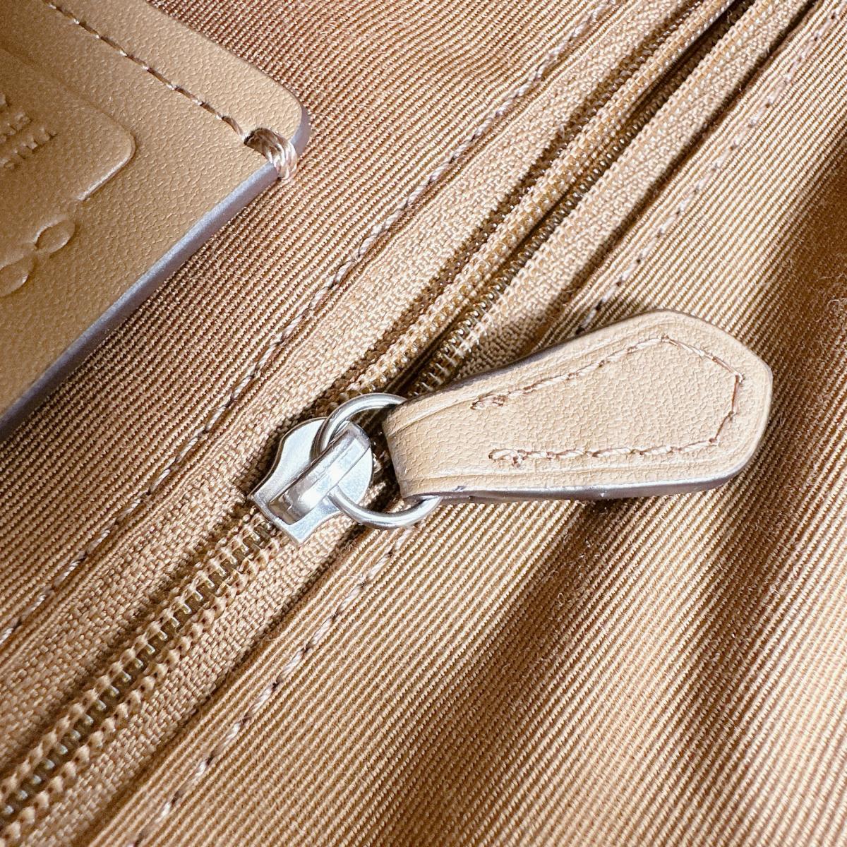 コーチ COACH ハンドバッグ
 2WAYバッグ サッチェル ケイシー レザー C6229 ベージュ 【SS】
 【中古】