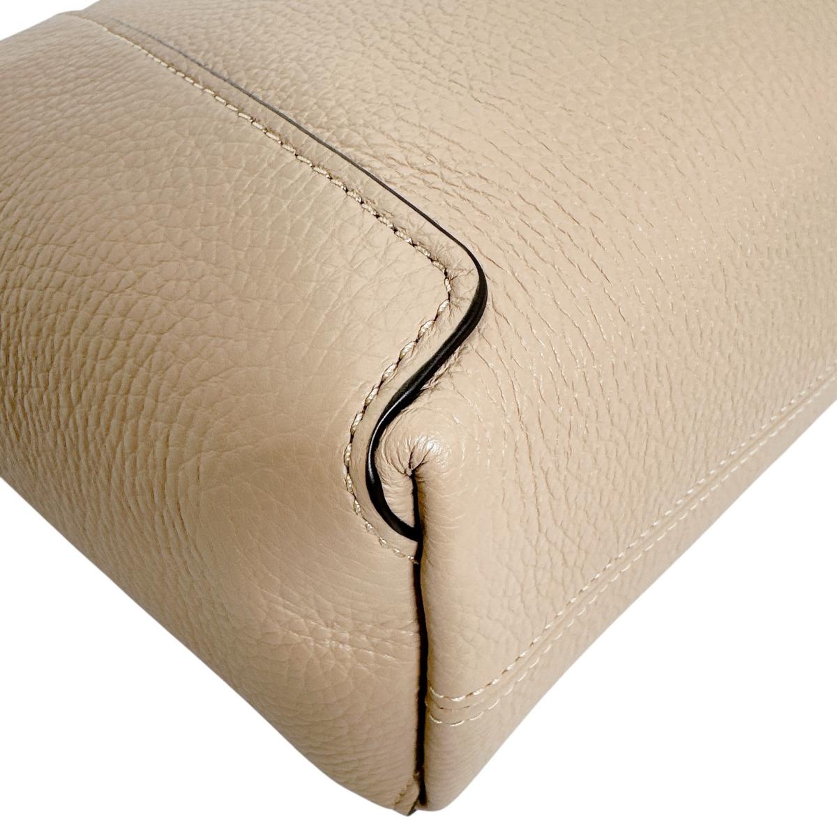 コーチ COACH ハンドバッグ
 2WAYバッグ サッチェル ケイシー レザー C6229 ベージュ 【SS】
 【中古】