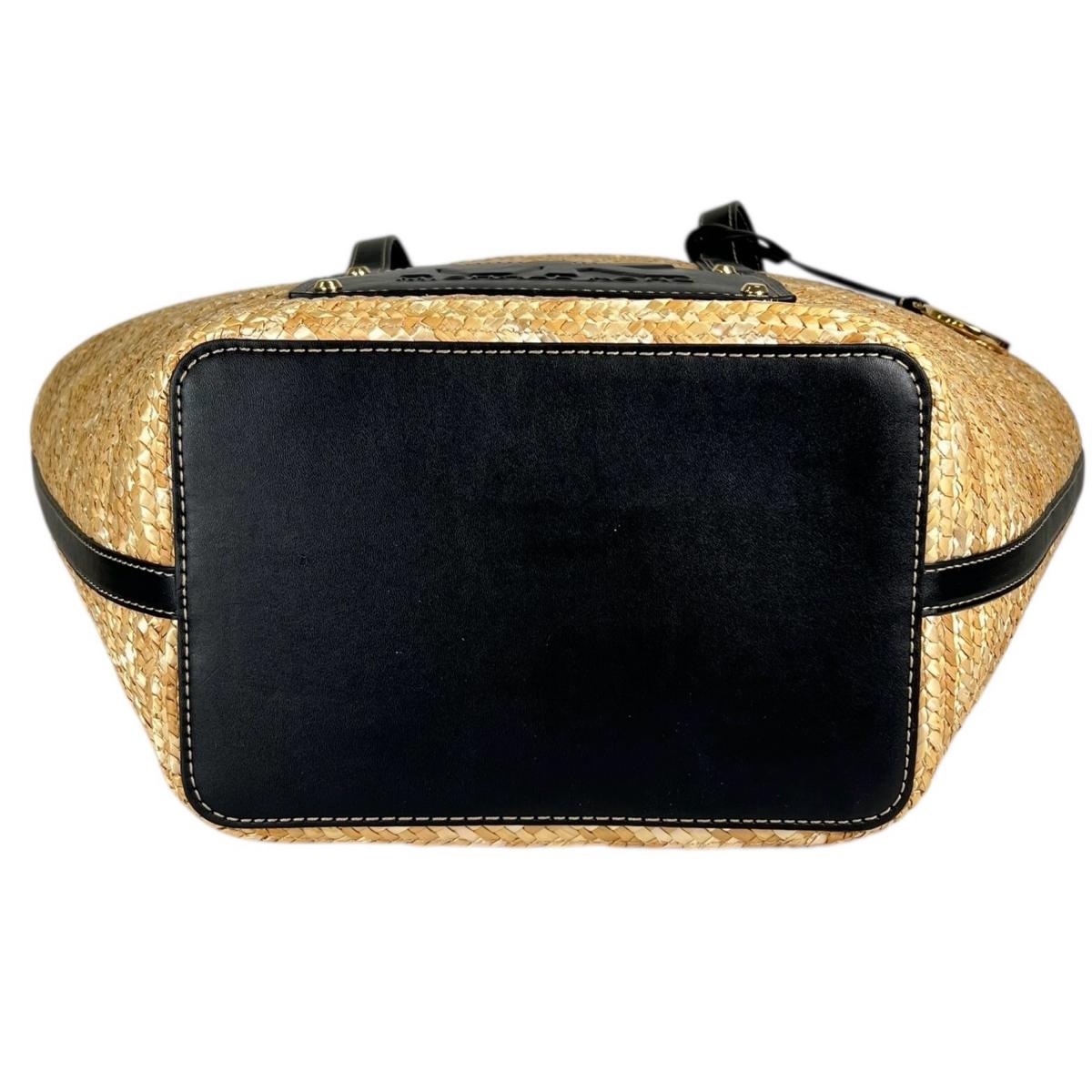 マイケルコース Michael Kors ハンドバッグ
 かごバッグ キンバー 大容量 キャンバス 35T2G7KT71 アイボリー×ブラック 【SS】
 【中古】