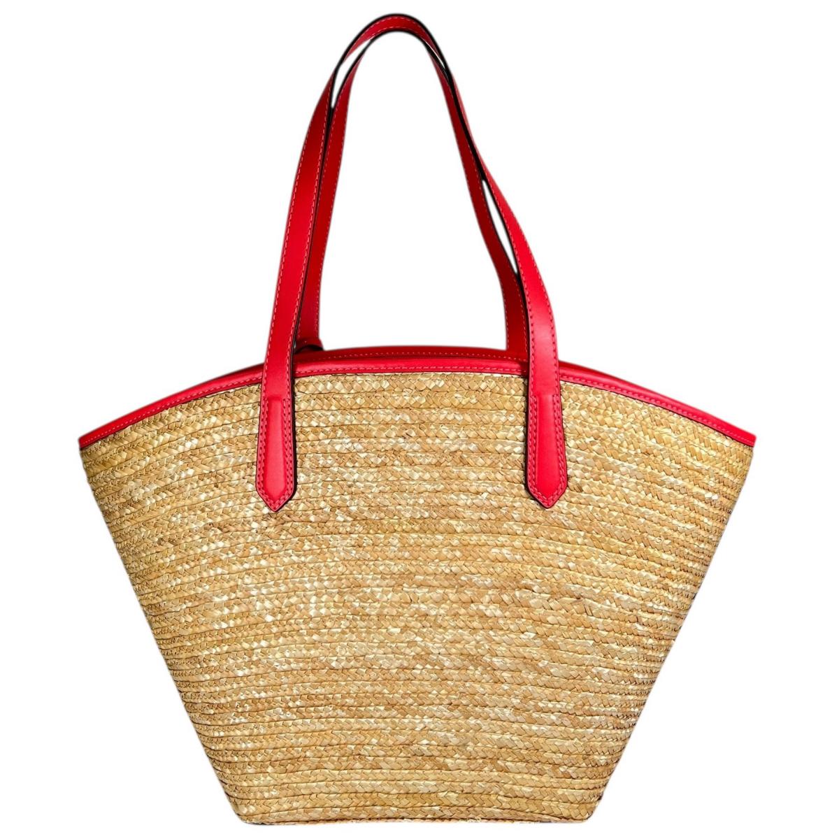 マイケルコース Michael Kors ハンドバッグ
 かごバッグ キンバー 訳あり品 キャンバス 35T2G7KT71 ピンク 【SS】
 【中古】