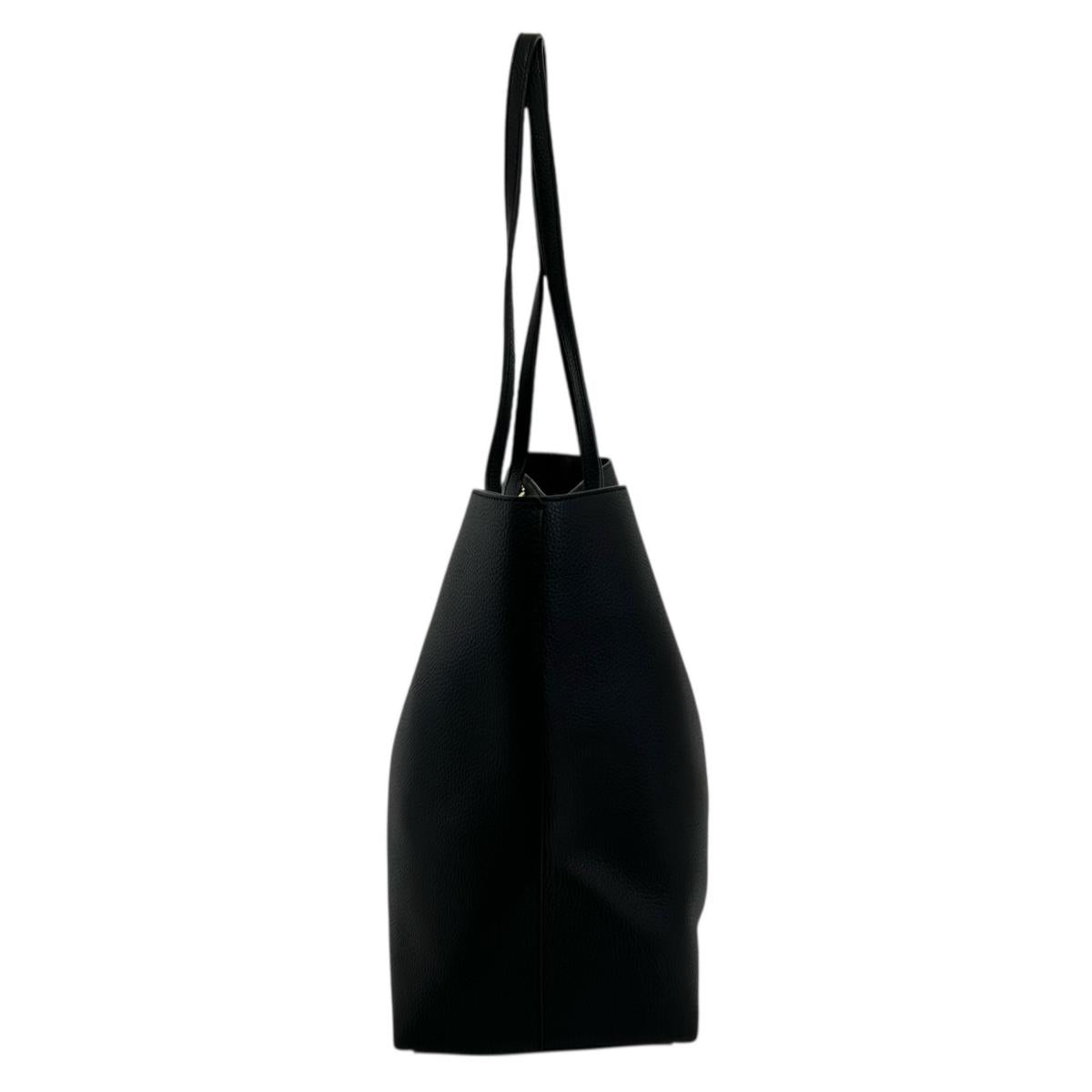 コーチ COACH トートバッグ
 肩掛け ファスナートート タウン レザー F72673 ブラック 【SS】
 【中古】