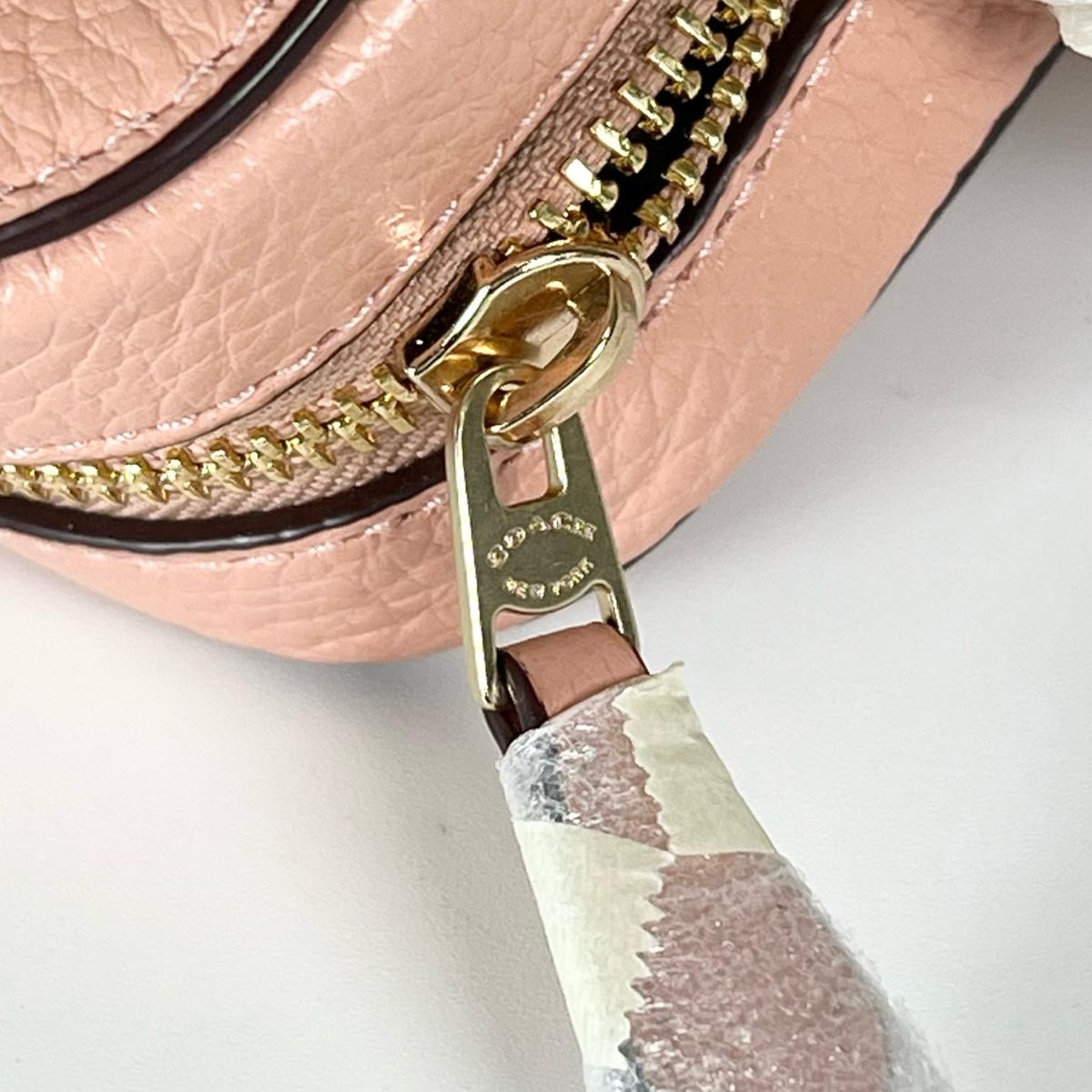 コーチ COACH ショルダーバッグ
 斜めがけ カメラバッグ レザー 87734 シェルピンク 【SS】
 【中古】