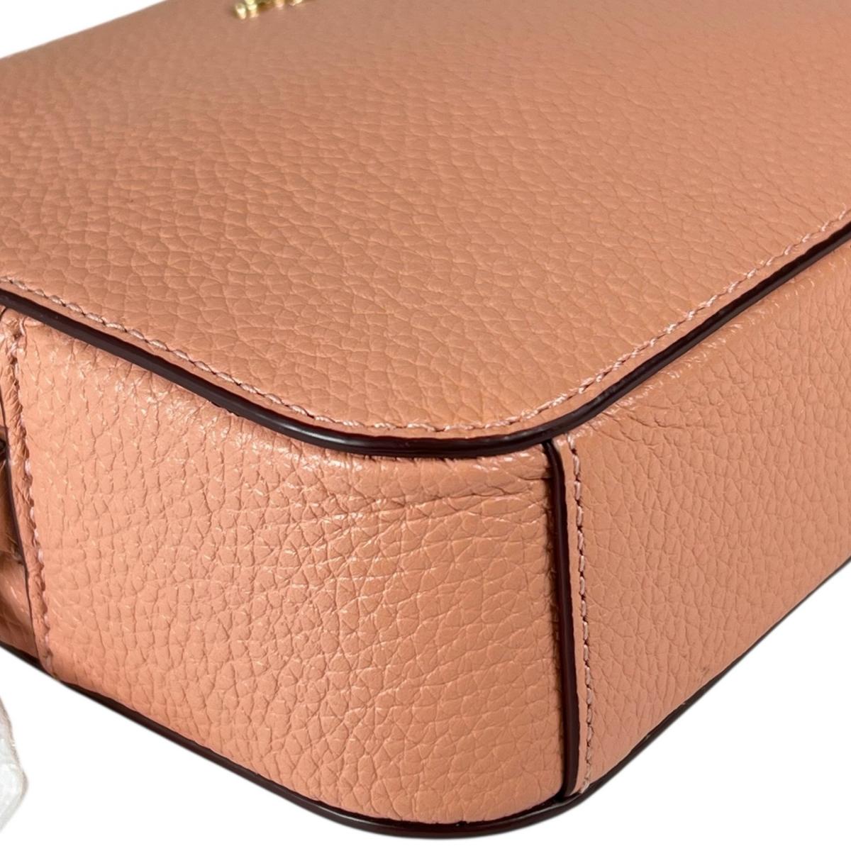 コーチ COACH ショルダーバッグ
 斜めがけ カメラバッグ レザー 87734 シェルピンク 【SS】
 【中古】