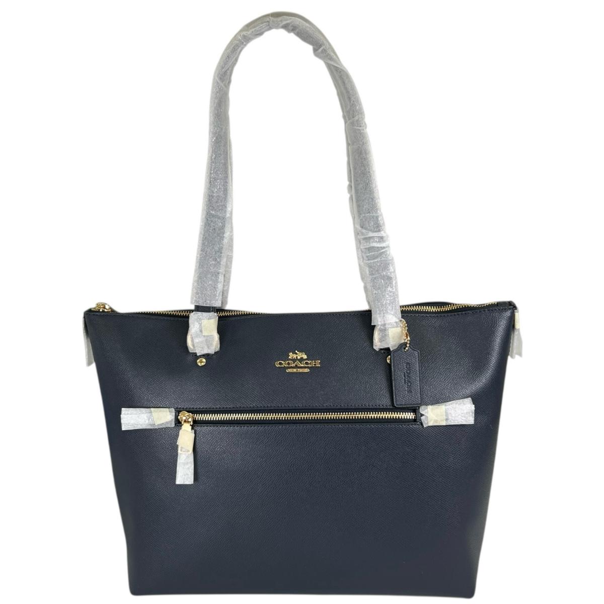 コーチ COACH トートバッグ
 肩掛け ギャラリーレザートート レザー F79608 ミッドナイト 【SS】