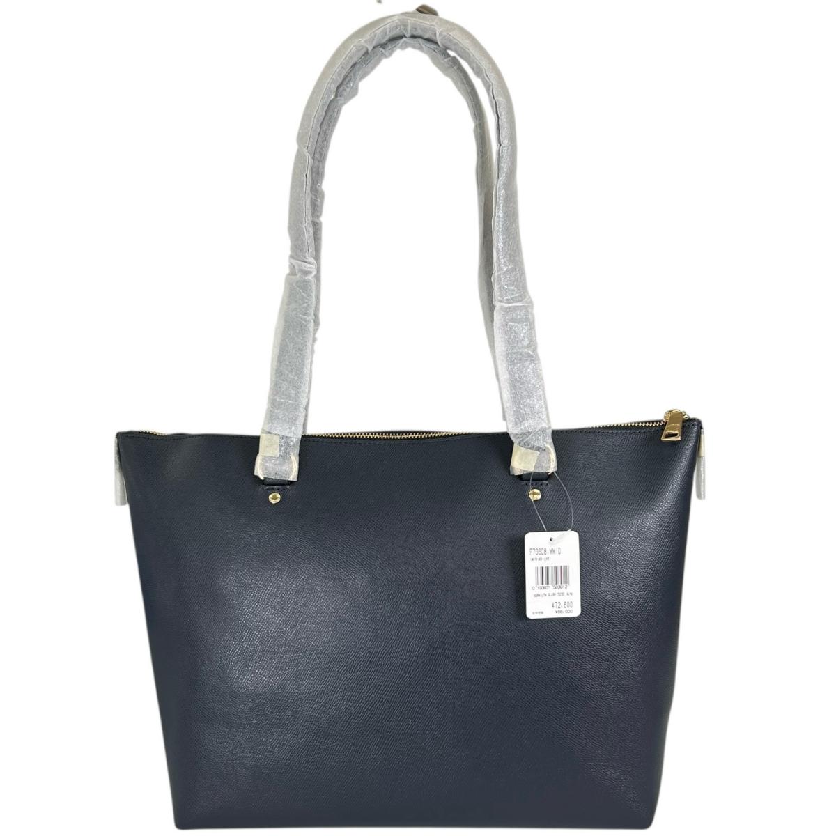 コーチ COACH トートバッグ
 肩掛け ギャラリーレザートート レザー F79608 ミッドナイト 【SS】