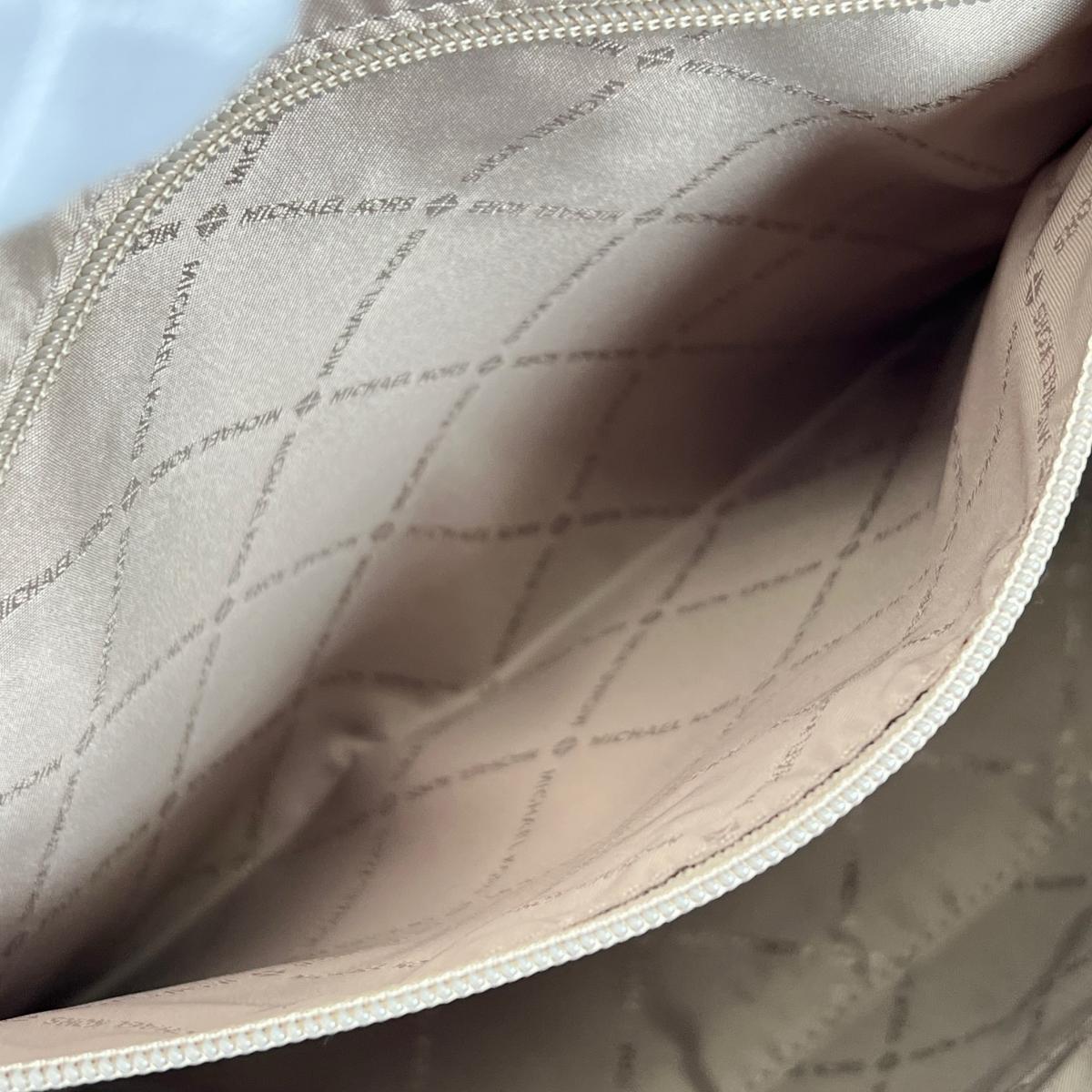 マイケルコース Michael Kors ハンドバッグ
 2WAYバッグ ショルダーバッグ キャンバス 35S2G7ZT6J ブルー 【SS】
 【中古】