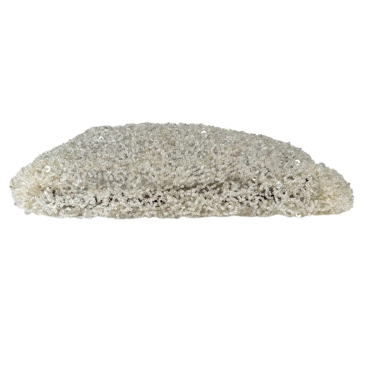 アンテプリマ ANTEPRIMA ハンドバッグ
 ワイヤーバッグ パーティー スパンコール/ラインストーン ワイヤー アイボリー 【SS】
 【中古】