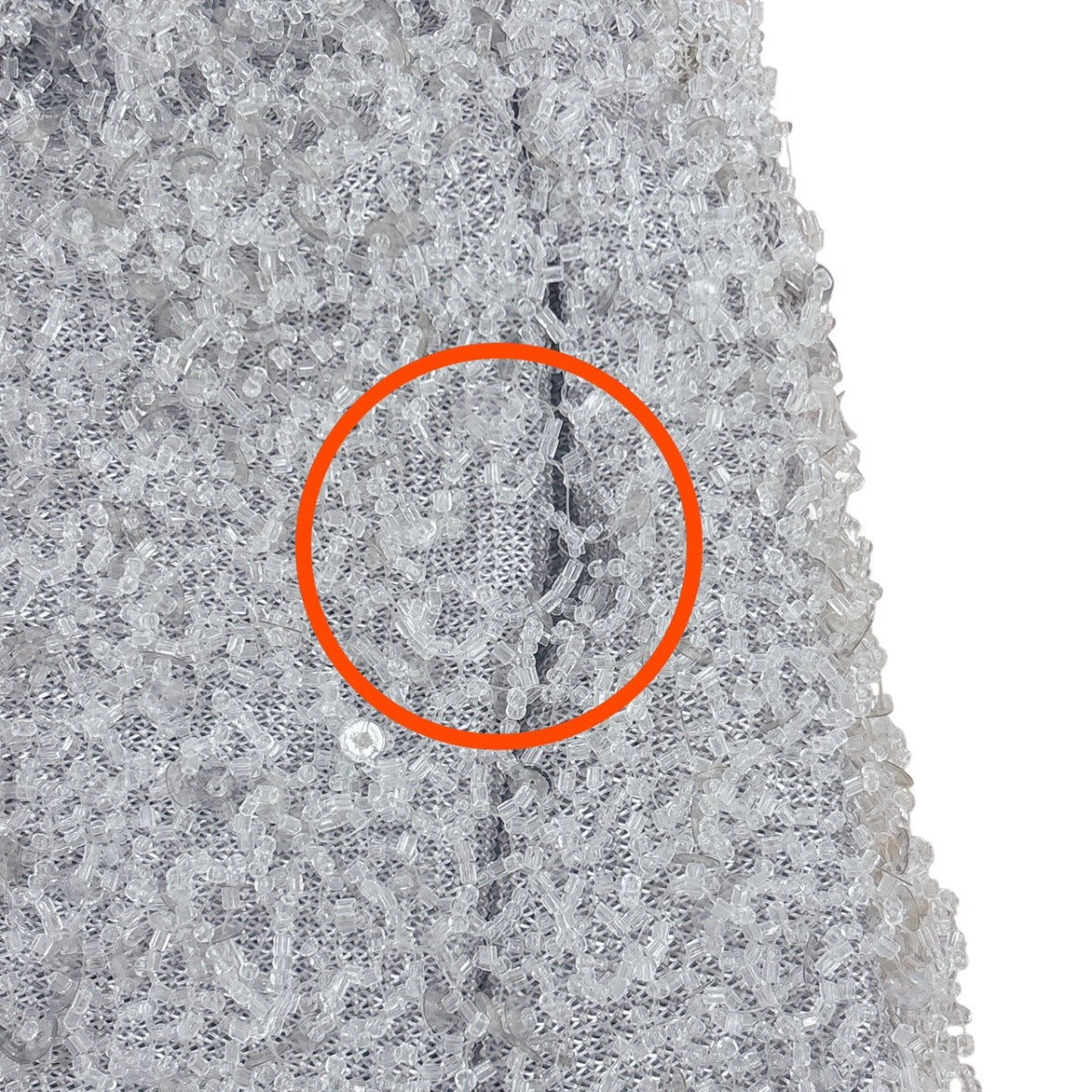 アンテプリマ ANTEPRIMA ハンドバッグ
 ワイヤーバッグ パーティー スパンコール/ラインストーン ワイヤー アイボリー 【SS】
 【中古】