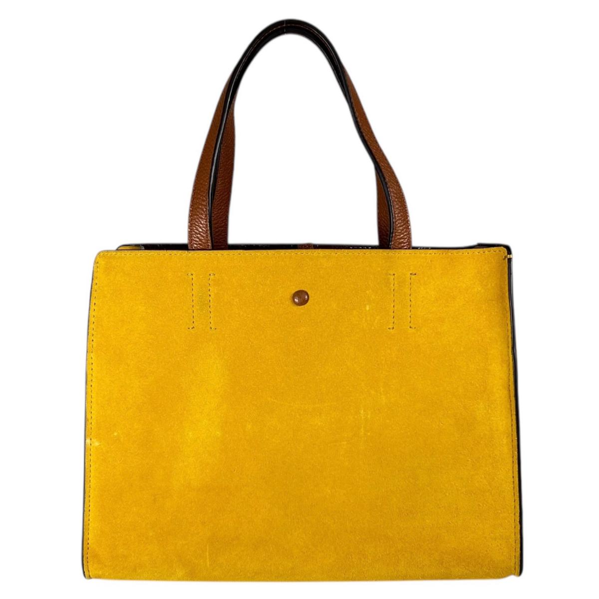 ケイトスペード Kate Spade ハンドバッグ
 2WAYバッグ サム スエード ショルダーバッグ スウェード イエロー 【SS】
 【中古】