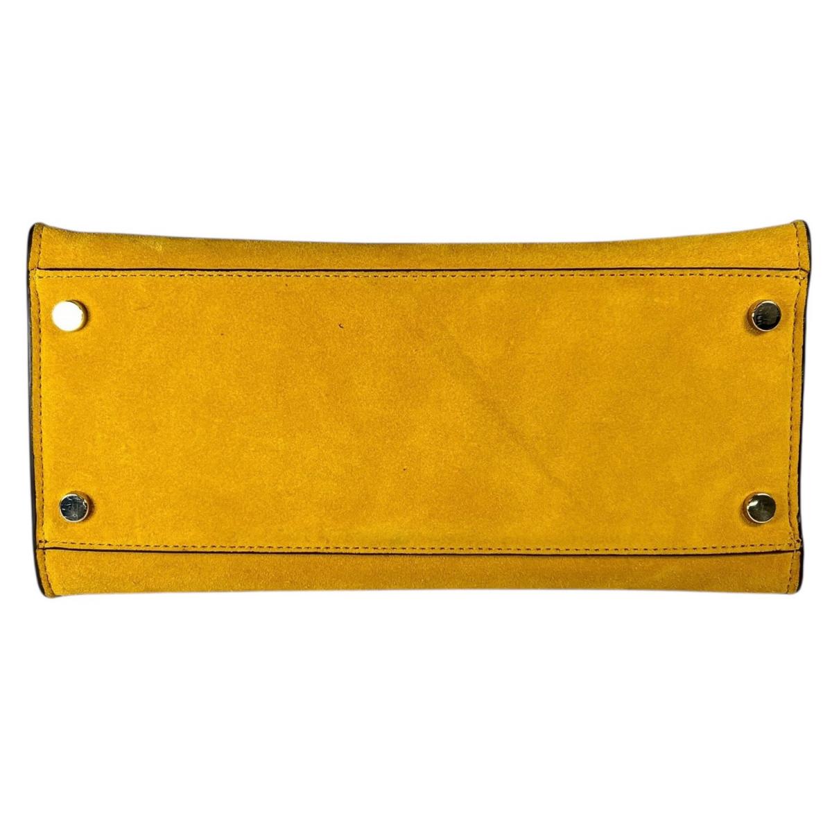 ケイトスペード Kate Spade ハンドバッグ
 2WAYバッグ サム スエード ショルダーバッグ スウェード イエロー 【SS】
 【中古】