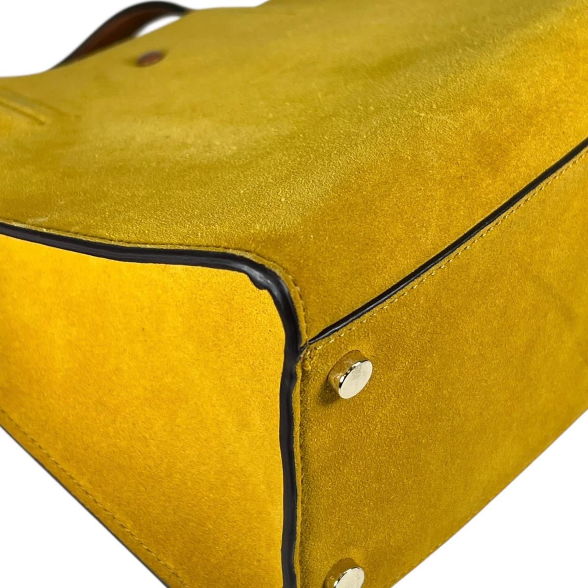 ケイトスペード Kate Spade ハンドバッグ
 2WAYバッグ サム スエード ショルダーバッグ スウェード イエロー 【SS】
 【中古】