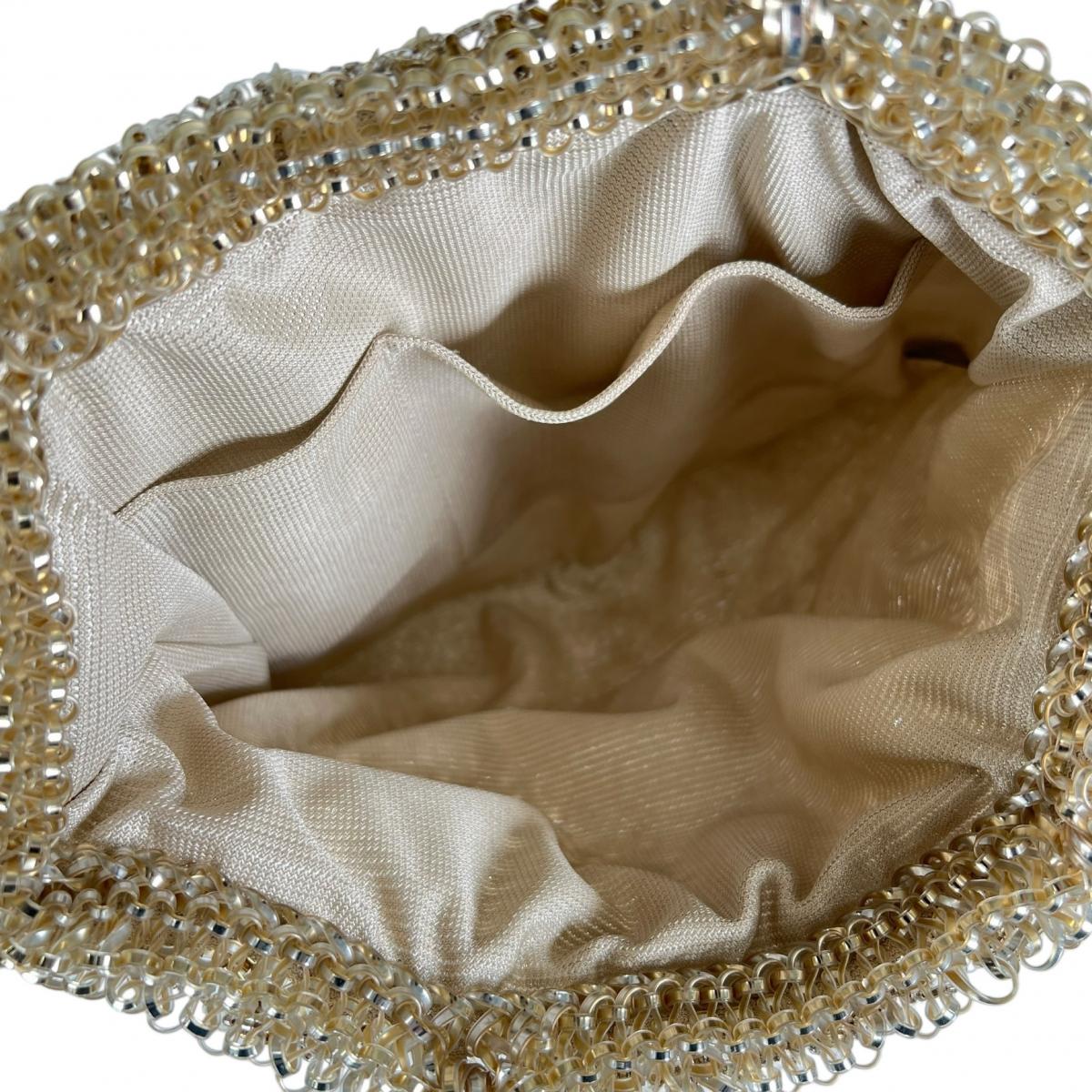 アンテプリマ ANTEPRIMA トートバッグ
 ワイヤーバック ハンドバッグ スタンダードスクエアラージ ワイヤー ブロンズ 【SS】
 【中古】