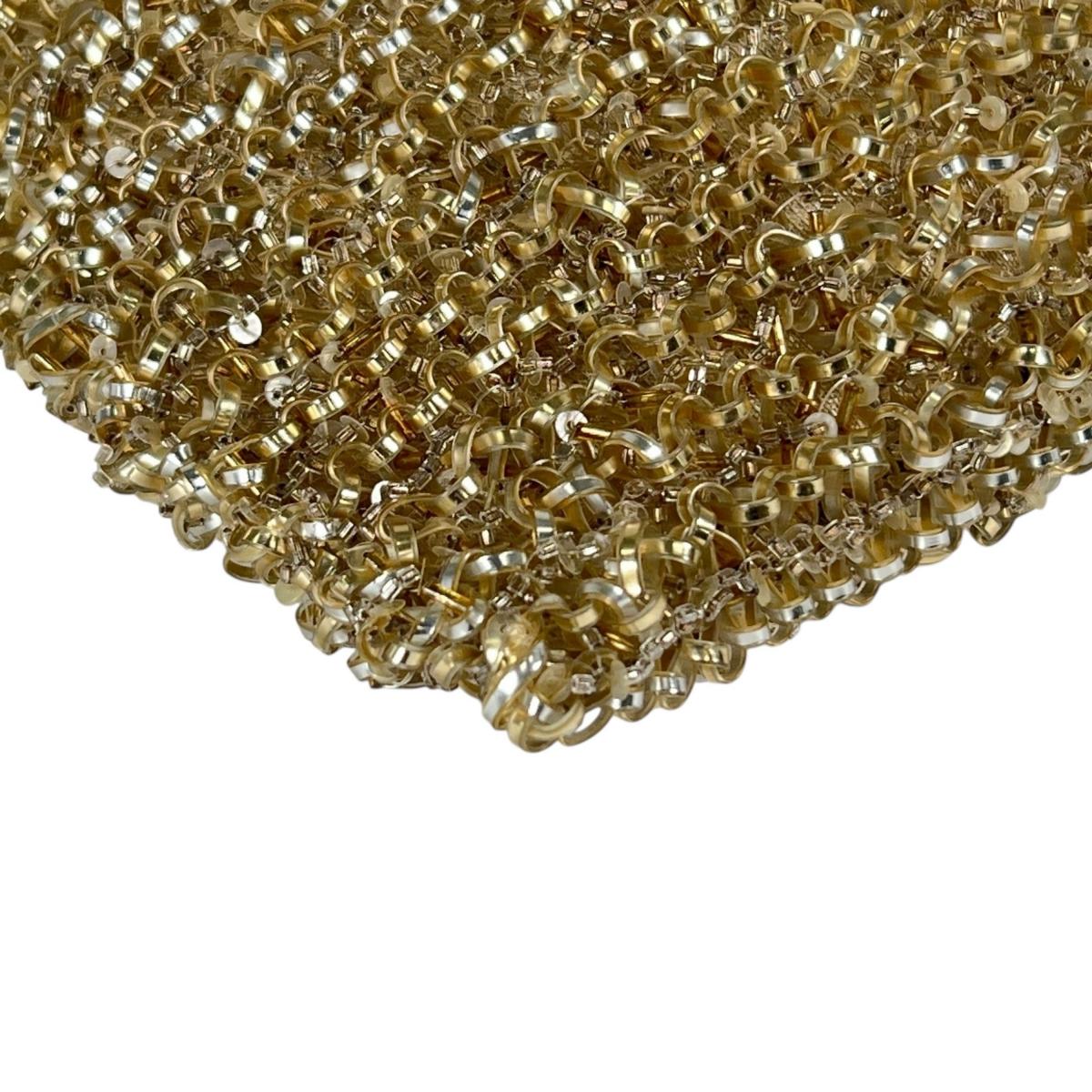 アンテプリマ ANTEPRIMA トートバッグ
 ワイヤーバック ハンドバッグ スタンダードスクエアラージ ワイヤー ブロンズ 【SS】
 【中古】