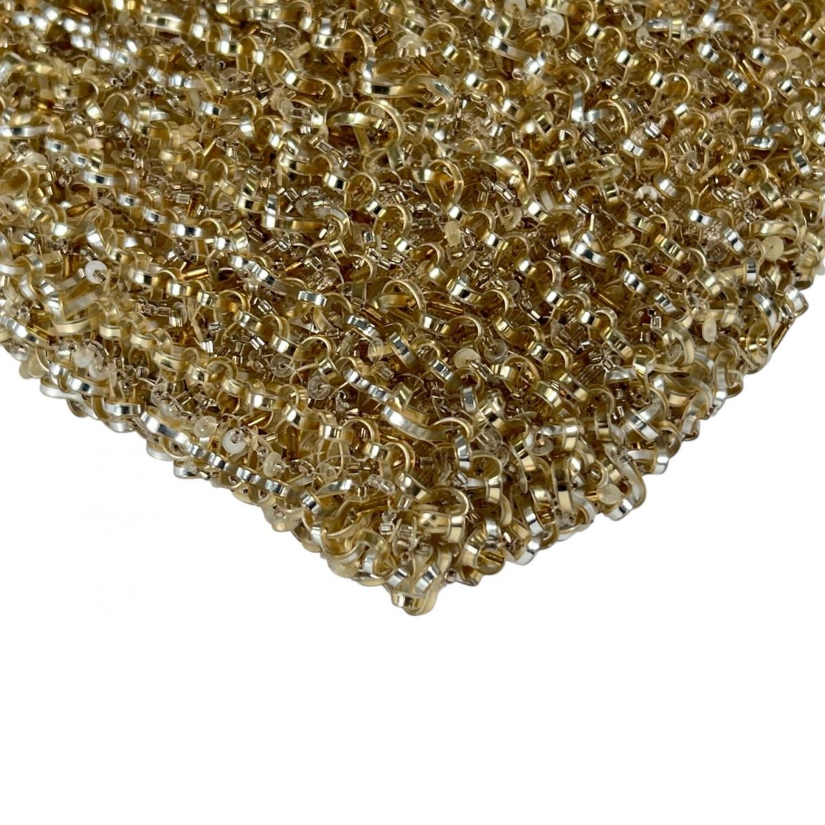 アンテプリマ ANTEPRIMA トートバッグ
 ワイヤーバック ハンドバッグ スタンダードスクエアラージ ワイヤー ブロンズ 【SS】
 【中古】