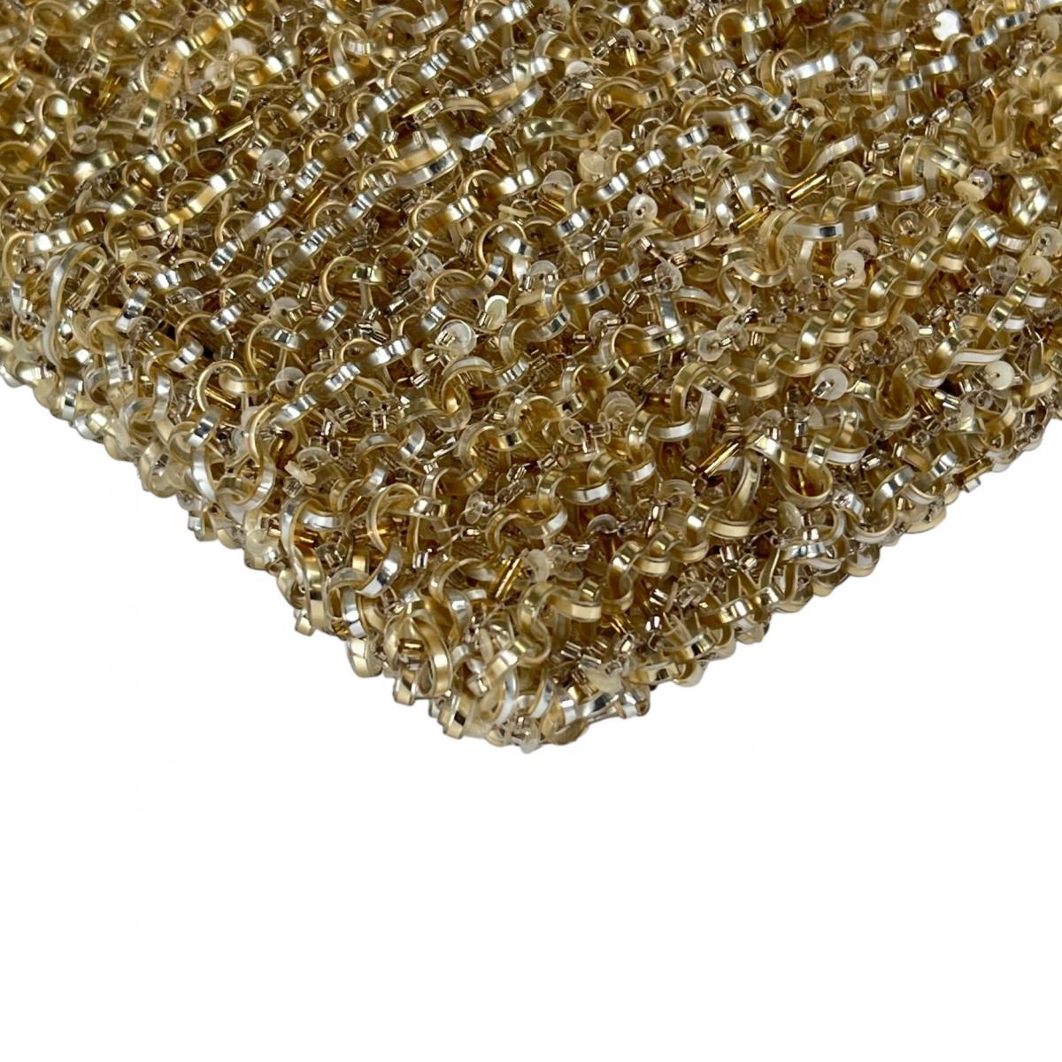 アンテプリマ ANTEPRIMA トートバッグ
 ワイヤーバック ハンドバッグ スタンダードスクエアラージ ワイヤー ブロンズ 【SS】
 【中古】