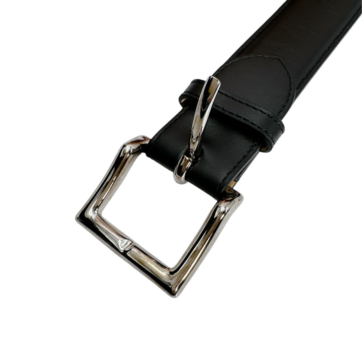 ジョンロブ John Lobb ベルト
 ベルト レザー ブラック 【SS】
 【中古】