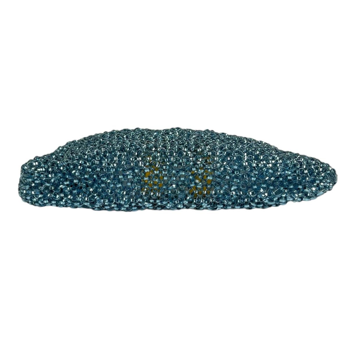 アンテプリマ ANTEPRIMA ハンドバッグ
 ワイヤーバッグ パーティー お出かけ ワイヤー ライトブルー 【SS】
 【中古】