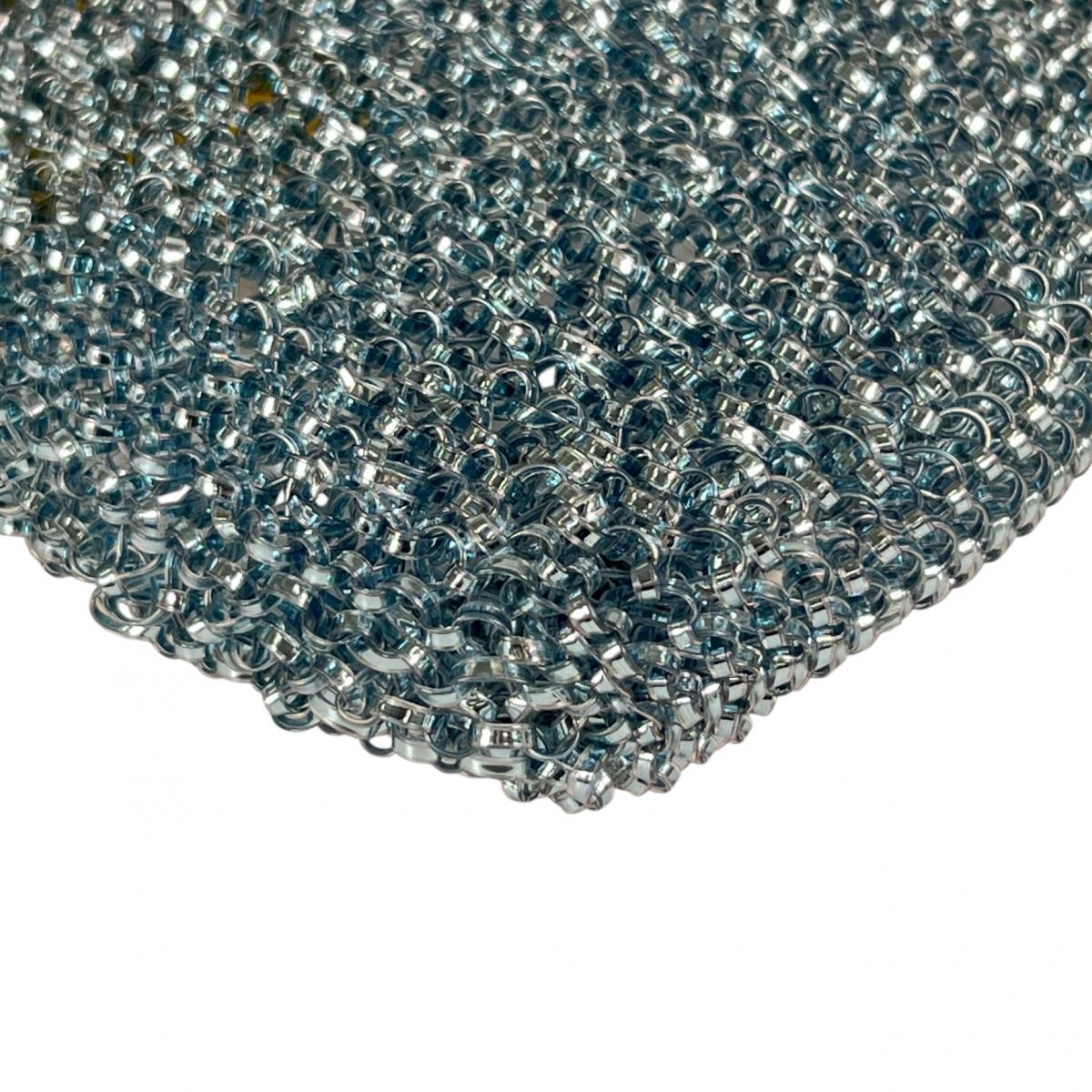 アンテプリマ ANTEPRIMA ハンドバッグ
 ワイヤーバッグ パーティー お出かけ ワイヤー ライトブルー 【SS】
 【中古】