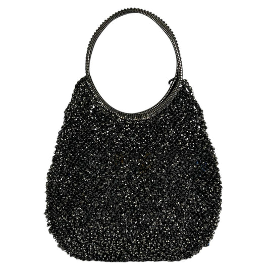 アンテプリマ ANTEPRIMA ハンドバッグ
 ワイヤーバッグ パーティー ワイヤー ブラック×シルバー 【SS】
 【中古】