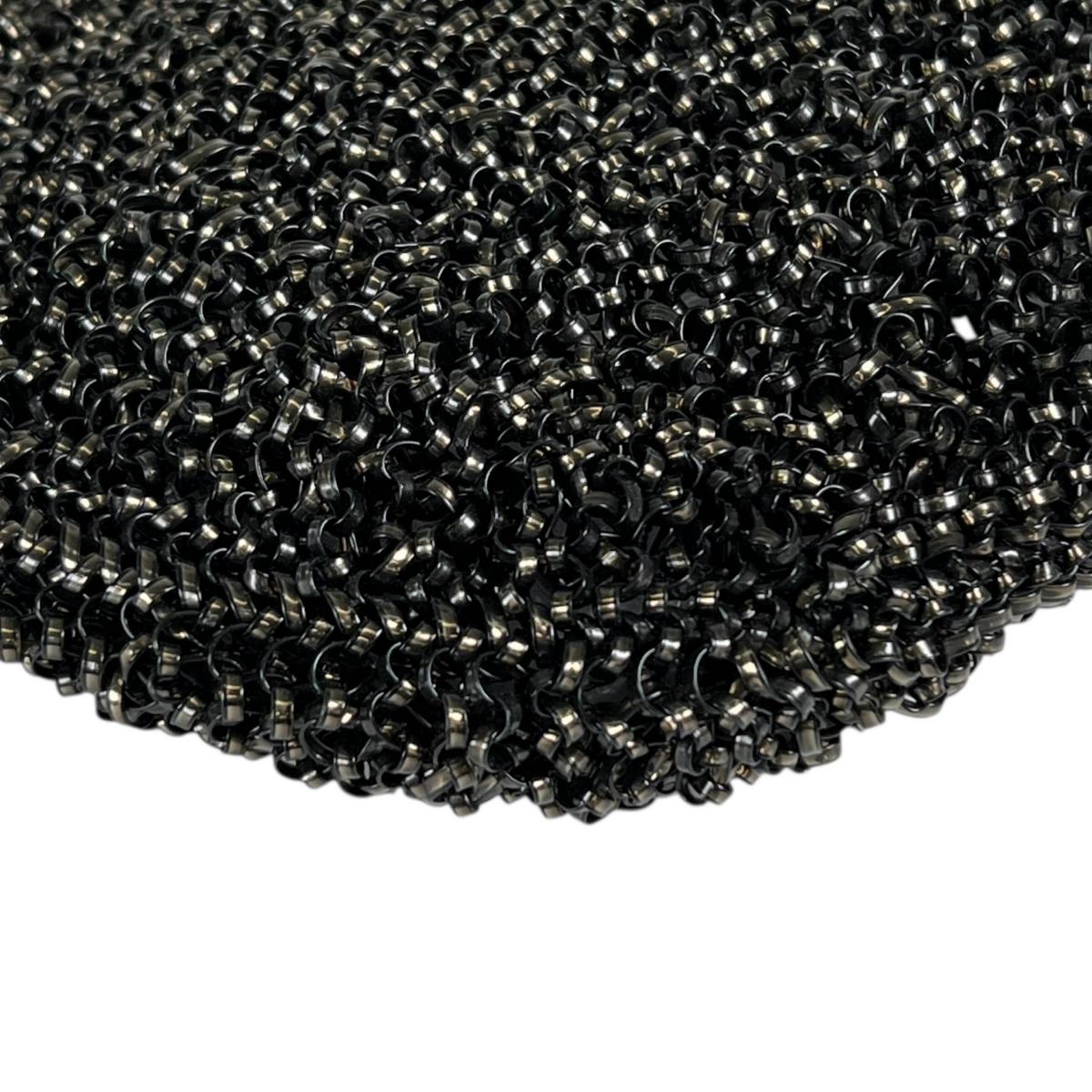 アンテプリマ ANTEPRIMA ハンドバッグ
 ワイヤーバッグ パーティー ワイヤー ブラック×シルバー 【SS】
 【中古】